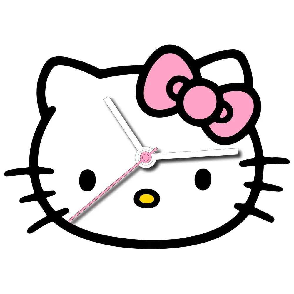 Hello Kitty and Friends Wanduhr Produktfoto