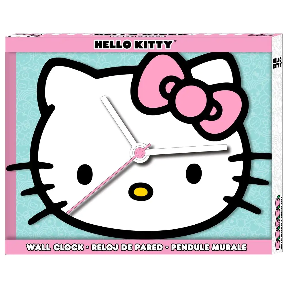 Hello Kitty and Friends Wanduhr Produktfoto