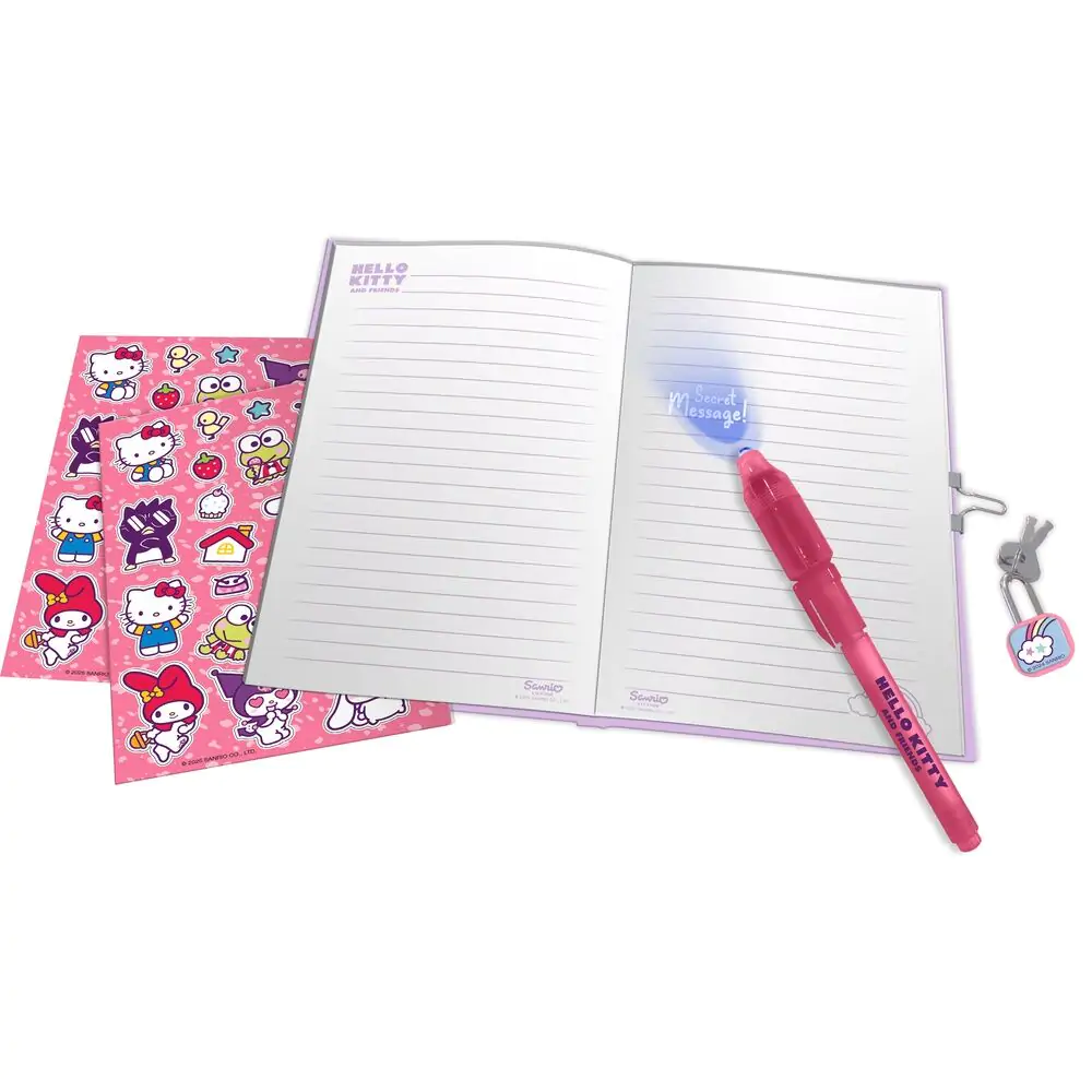 Hello Kitty and Friends Notizbuch und Zauberstift-Set Produktfoto