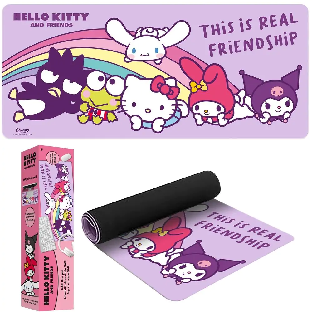 Hello Kitty and Friends Gaming Schreibtischunterlage Produktfoto