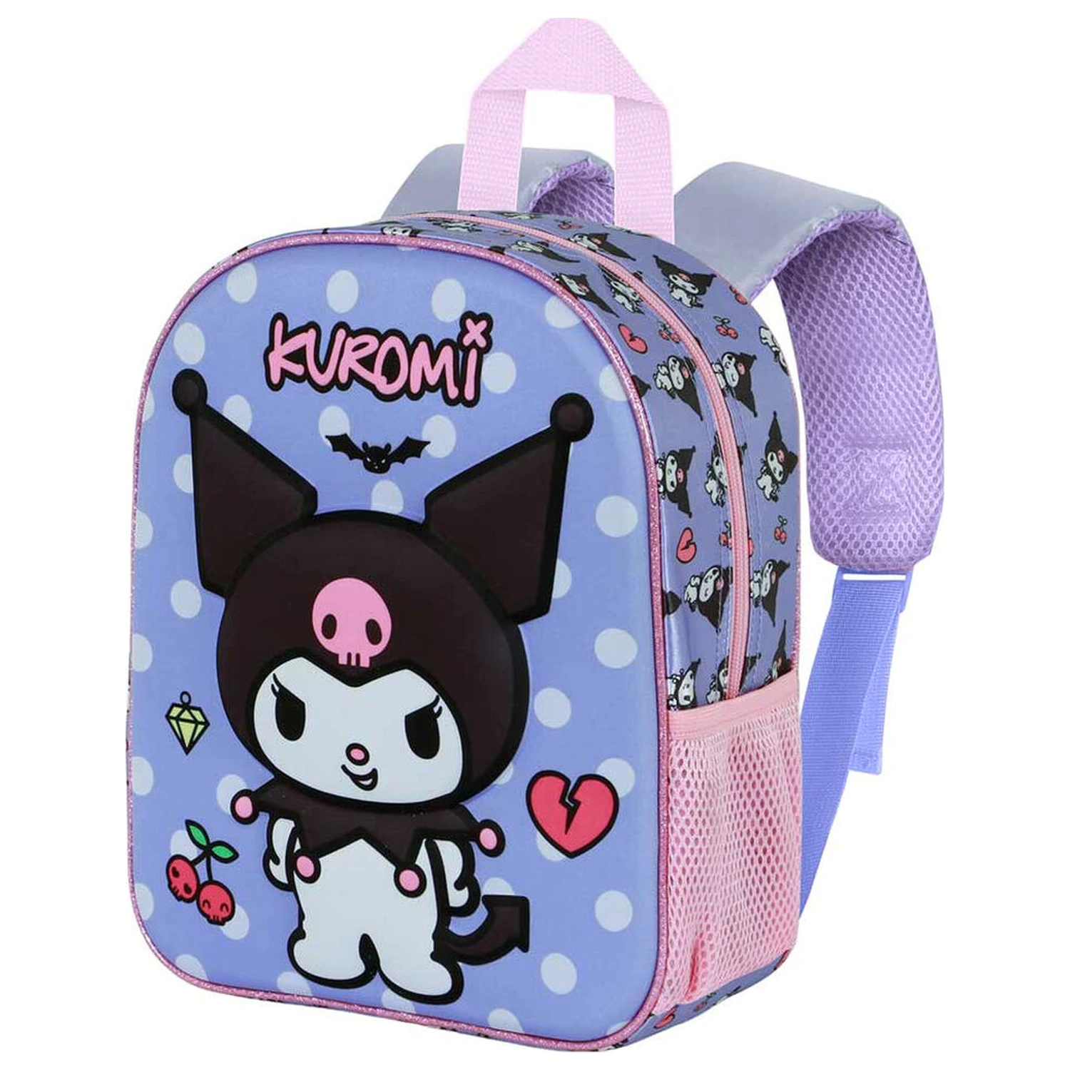 Hello Kitty and Friends Kuromi Rebel 3D Rucksack 30 cm Produktfoto