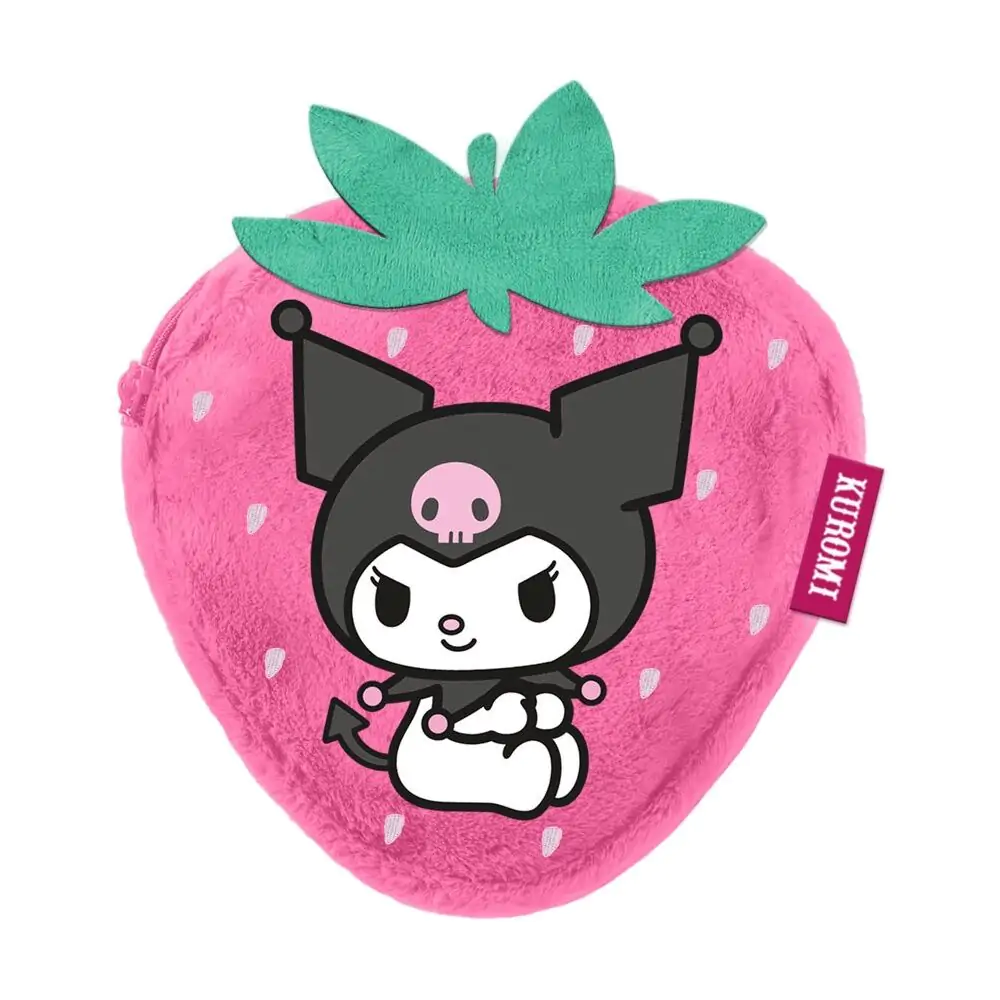 Hello Kitty and Friends Kuromi Erdbeer-Geldbörse Produktfoto