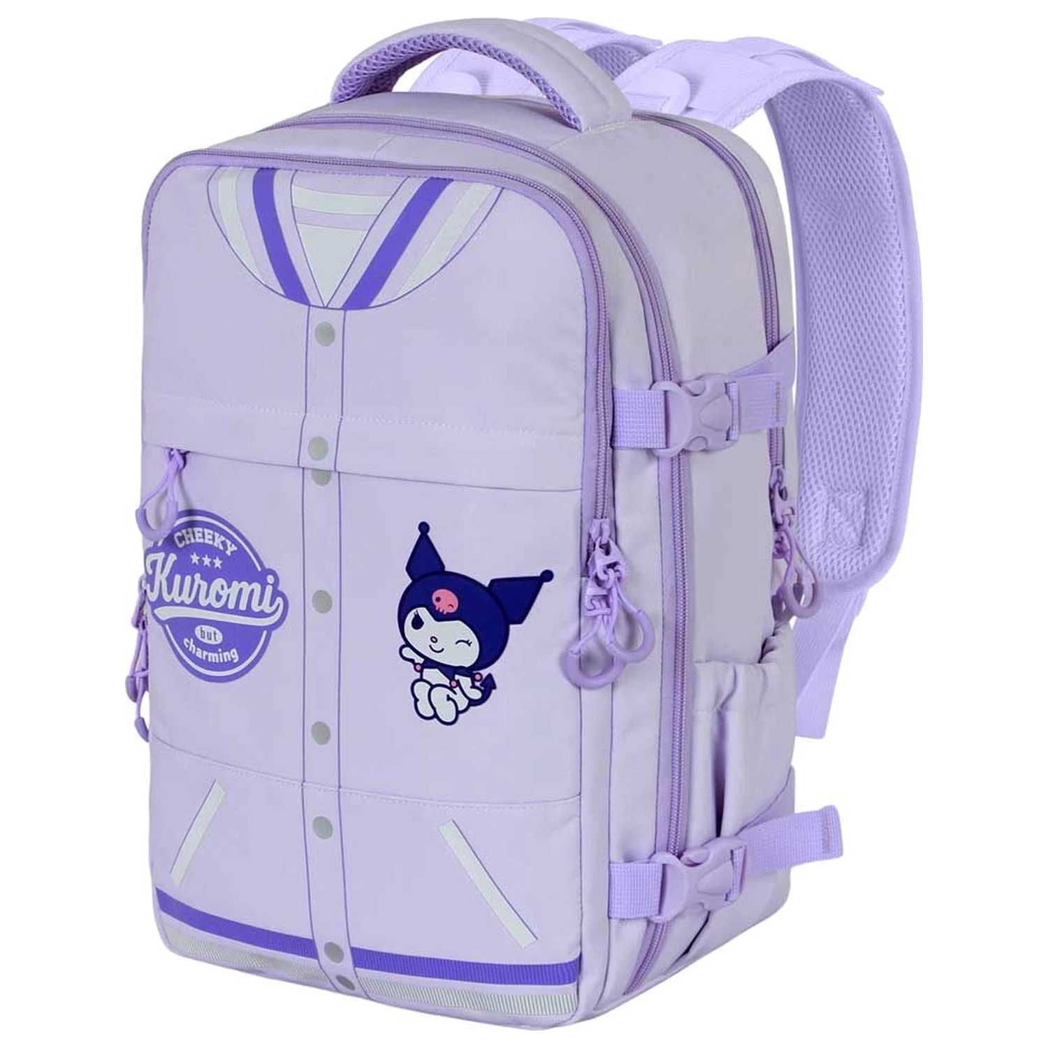 Hello Kitty and Friends Kuromi Varsity Rucksack 40 cm Produktfoto