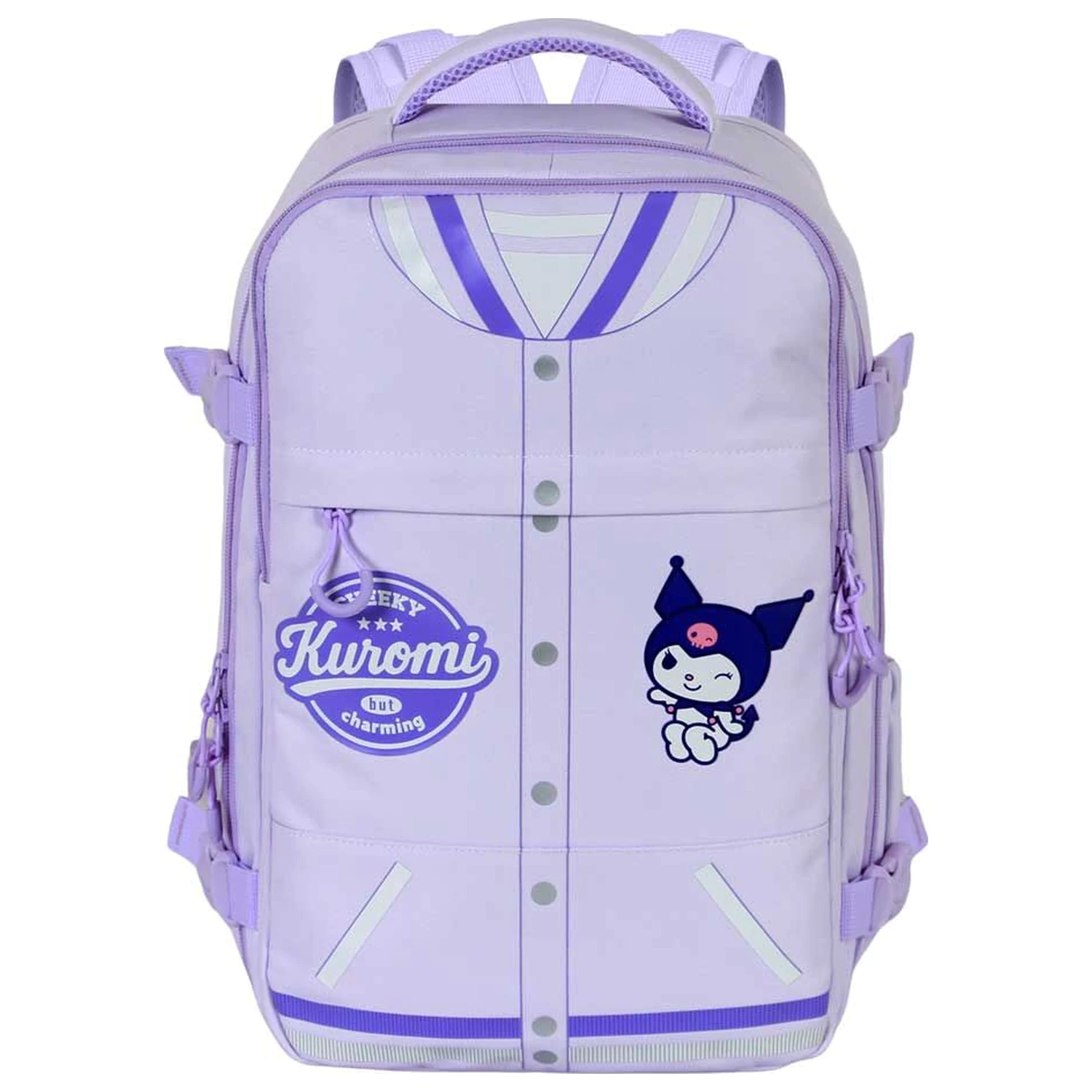 Hello Kitty and Friends Kuromi Varsity Rucksack 40 cm Produktfoto