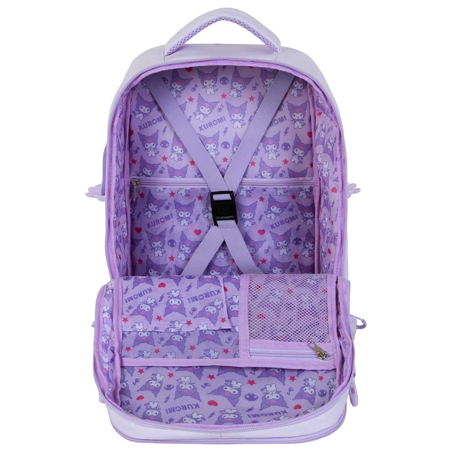 Hello Kitty and Friends Kuromi Varsity Rucksack 40 cm Produktfoto