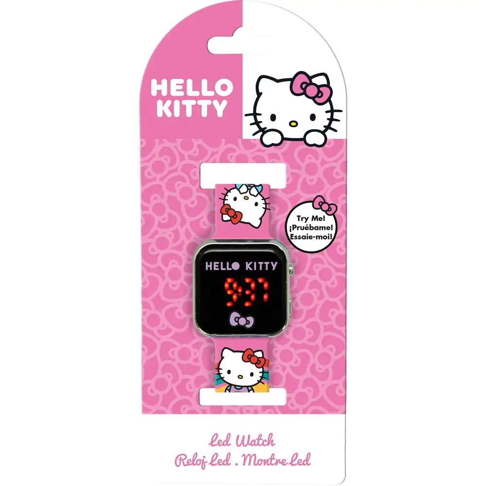 Hello Kitty and Friends LED-Armbanduhr Produktfoto