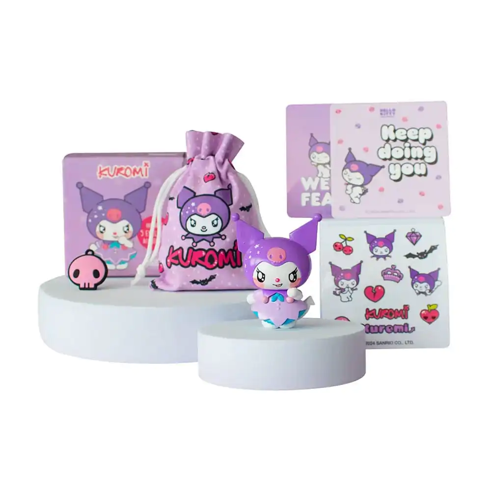 Hello Kitty and Friends Miniaturfigur Kuromi 6 cm Produktfoto