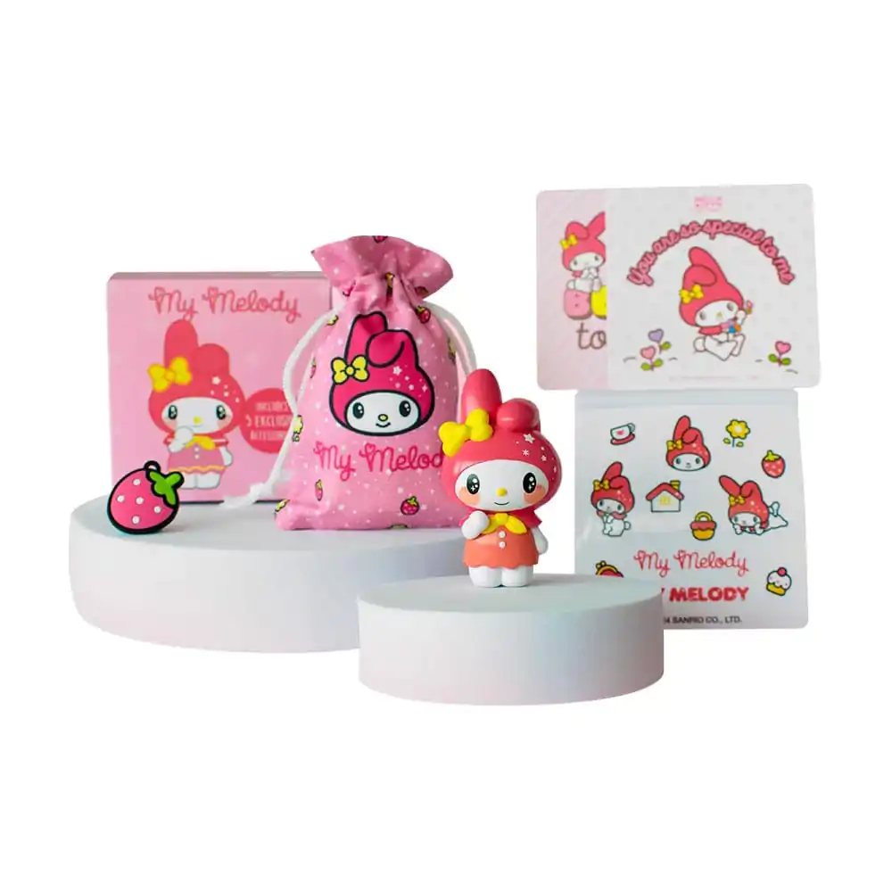 Hello Kitty and Friends Mini Figur My Melody 6 cm Produktfoto