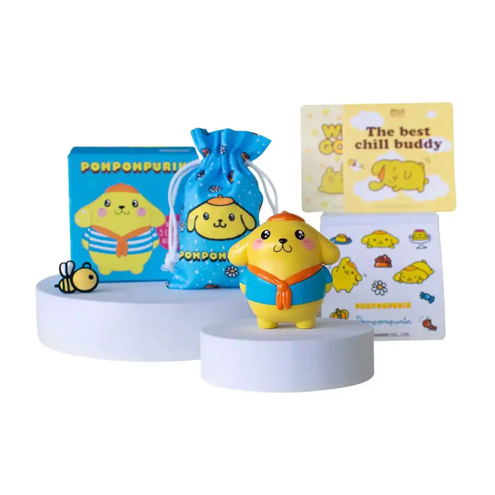 Hello Kitty and Friends Mini Figur Pompompurin 6 cm Produktfoto