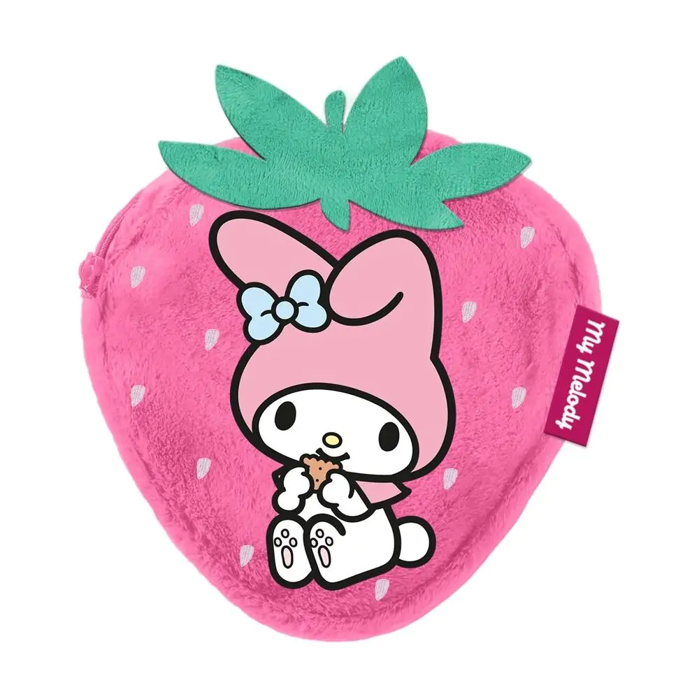 Hello Kitty and Friends My Melody Erdbeer-Geldbörse Produktfoto