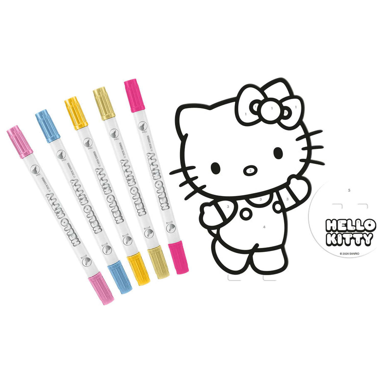 Hello Kitty and Friends Malset Produktfoto