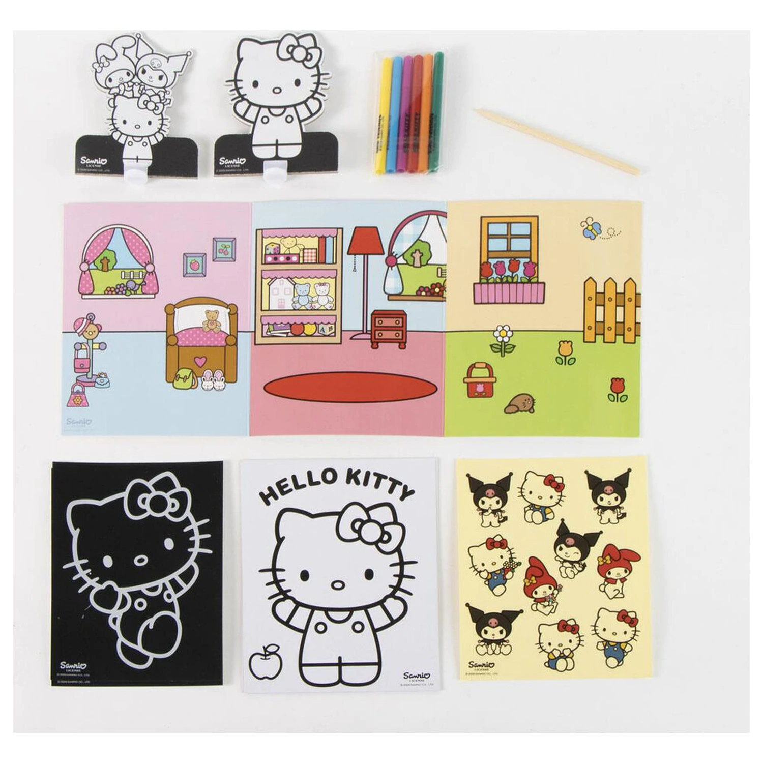 Hello Kitty and Friends Mal-Taschen-Set Produktfoto