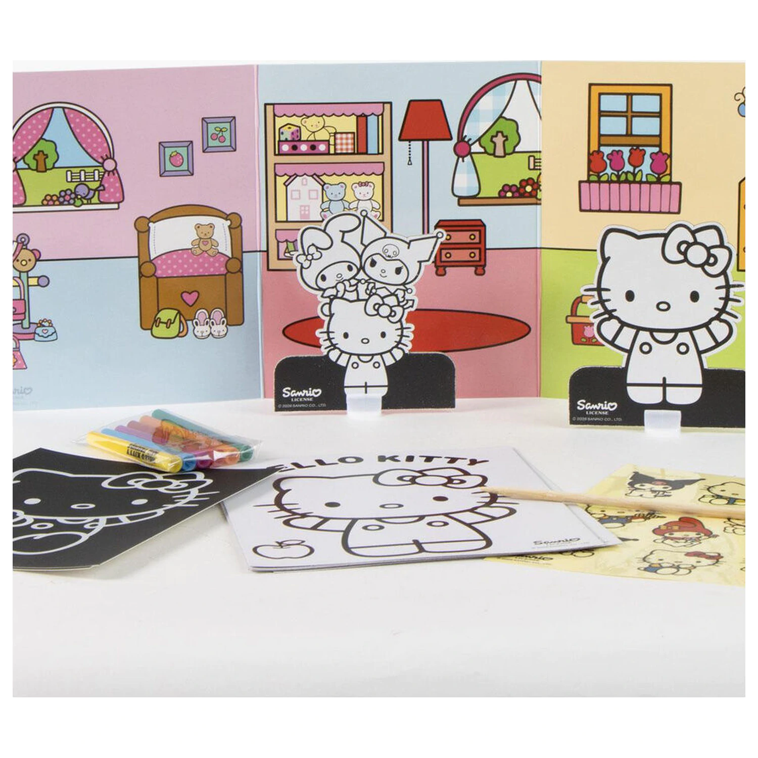 Hello Kitty and Friends Mal-Taschen-Set Produktfoto