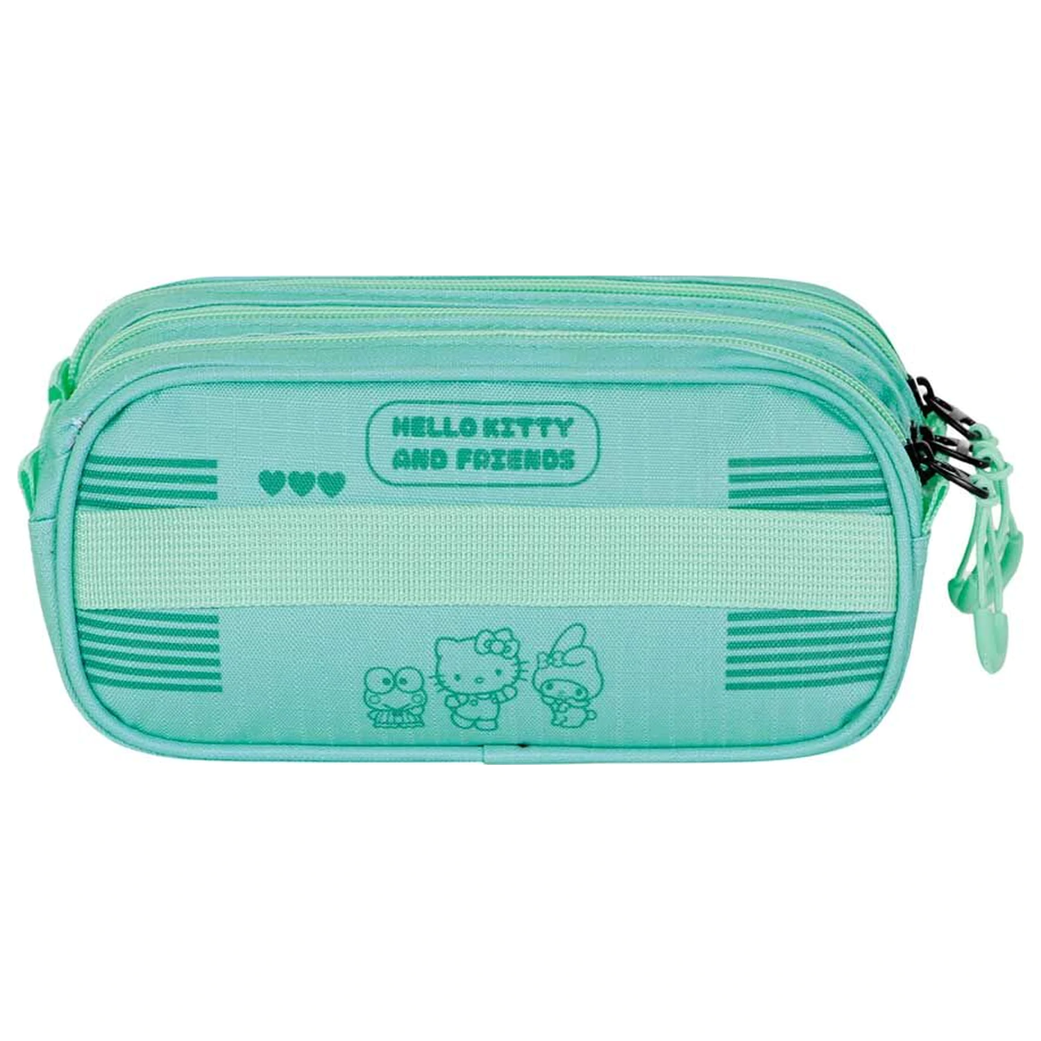 Hello Kitty and Friends dreifach Federmäppchen Produktfoto