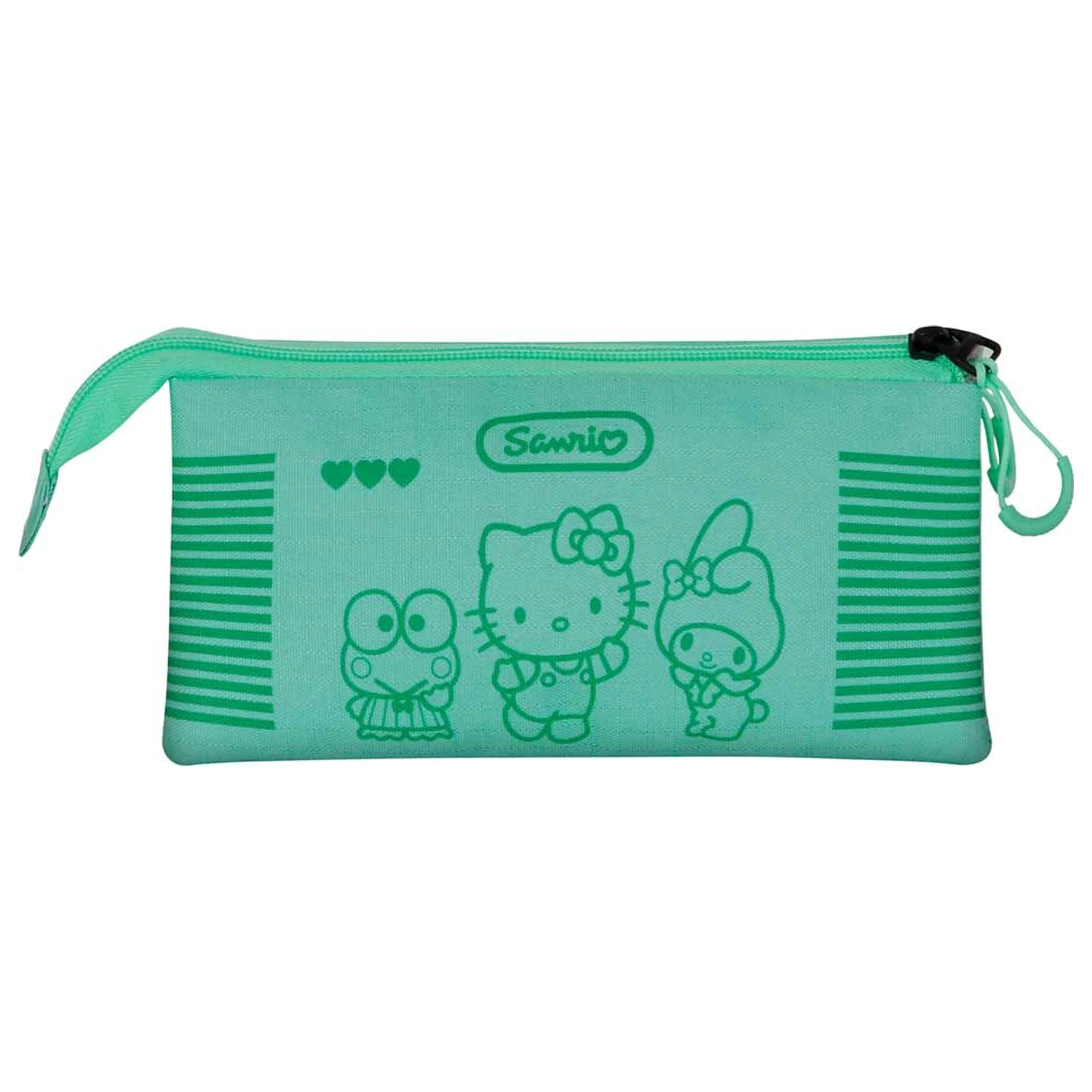 Hello Kitty and Friends Videogame dreifaches Federmäppchen Produktfoto