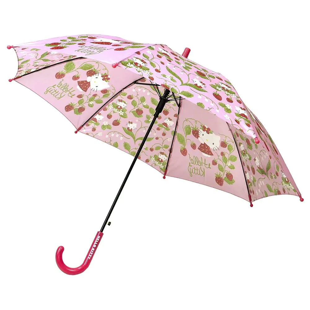 Hello Kitty automatischer Regenschirm 48cm Produktfoto