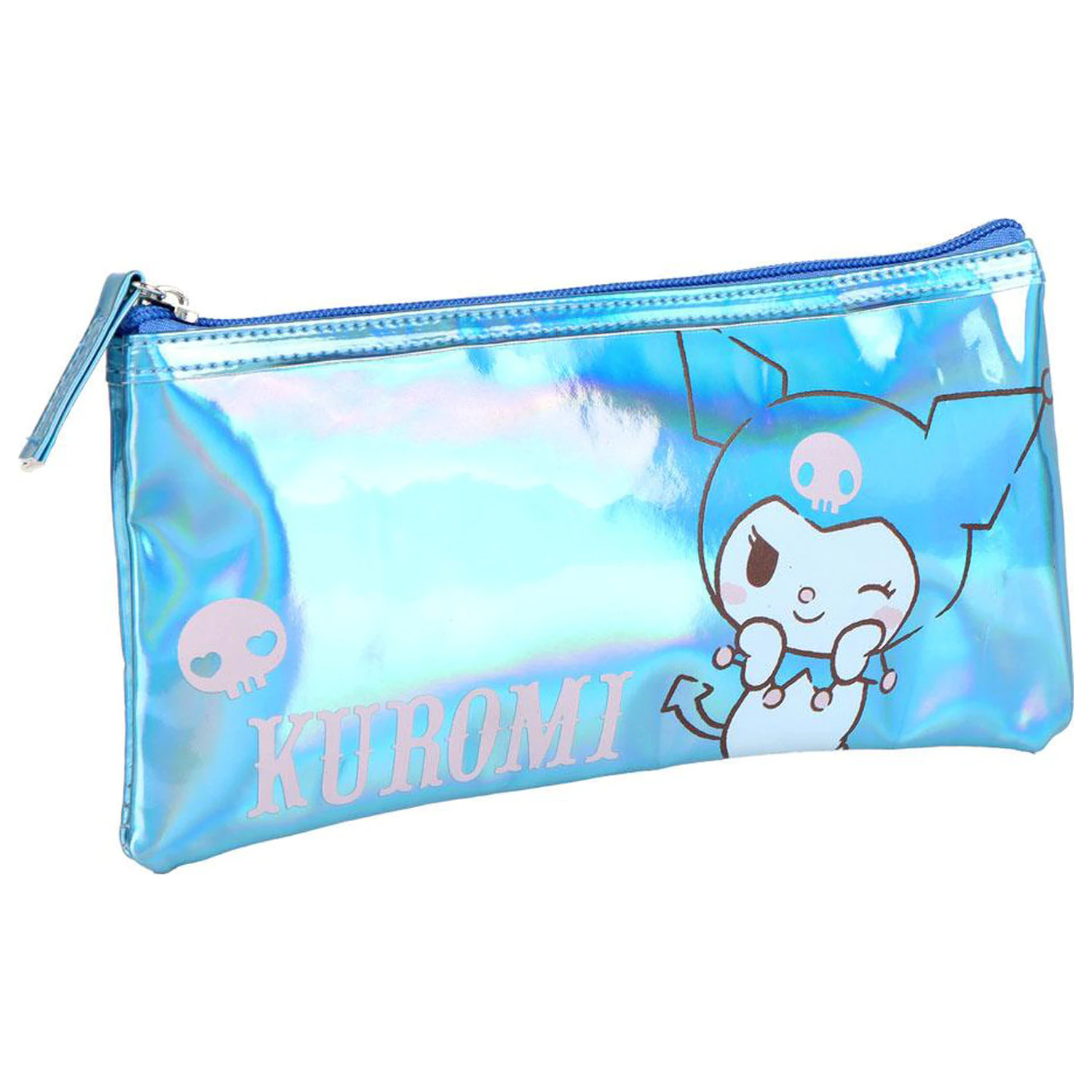 Hello Kitty Blue Iridescent Kinder Kulturbeutel, Federmappe Produktfoto
