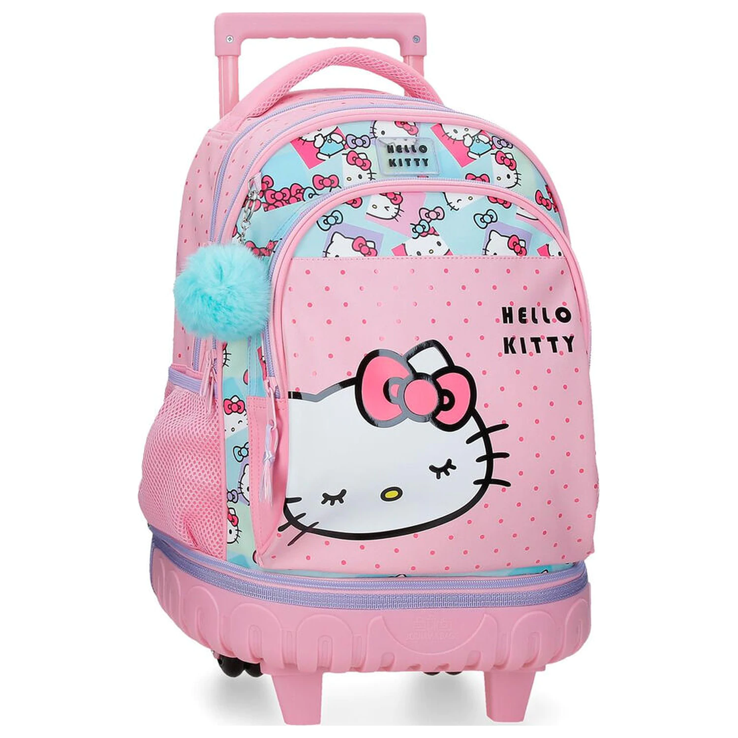 Hello Kitty Schleifen extrahierbarer kompakter Trolley 43cm Produktfoto