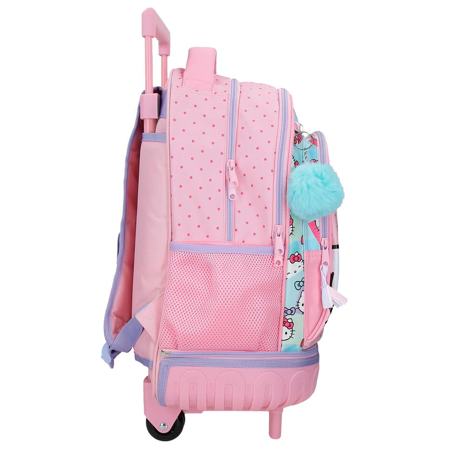 Hello Kitty Schleifen extrahierbarer kompakter Trolley 43cm Produktfoto