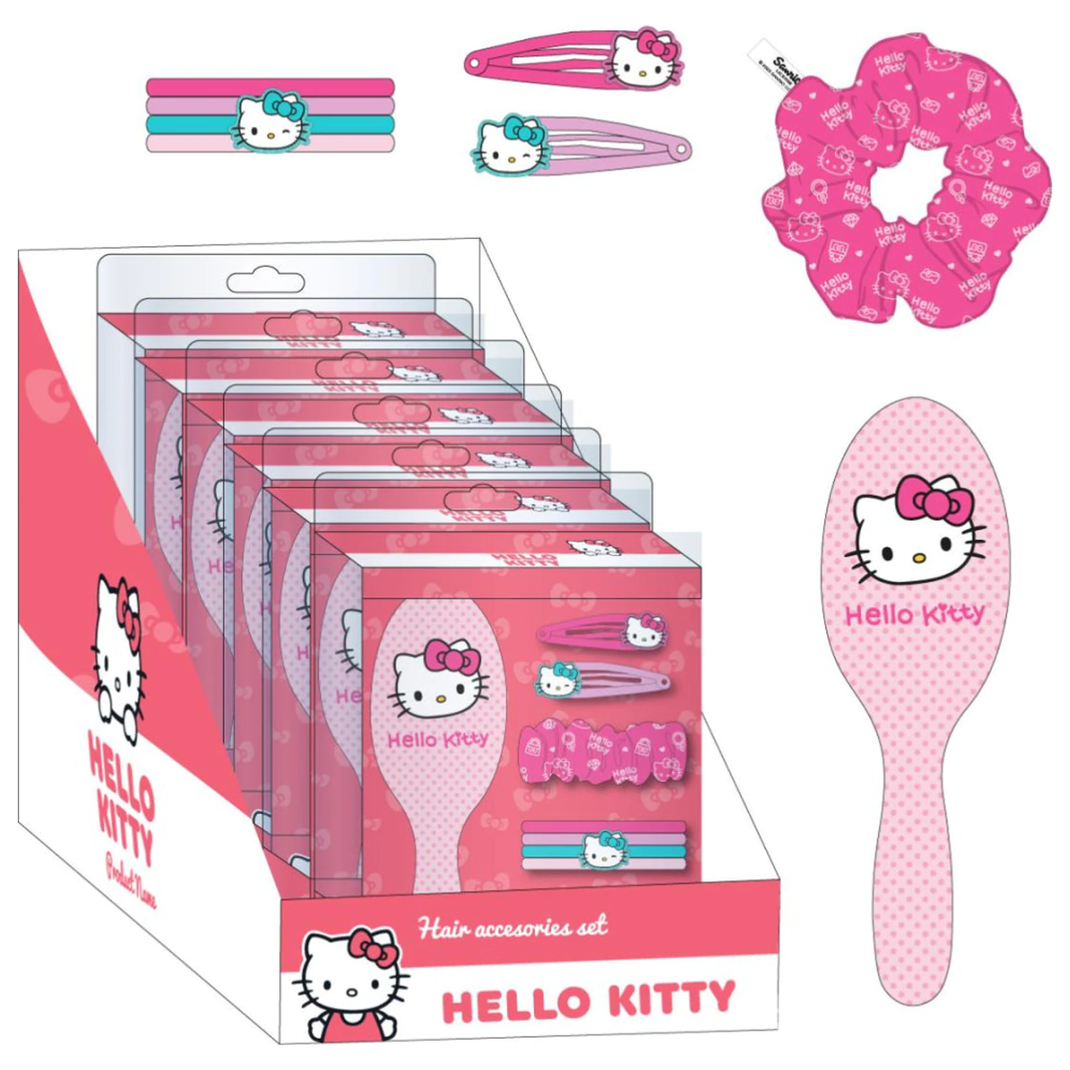 Hello Kitty Bows Haar-Accessoire-Set Produktfoto