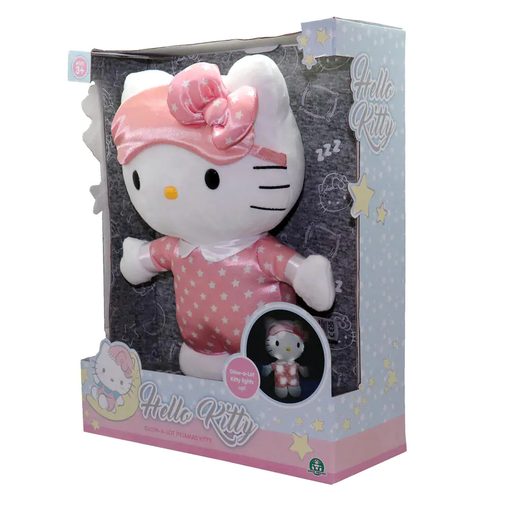 Hello Kitty Bright bedtime Plüschfigur 35cm Produktfoto