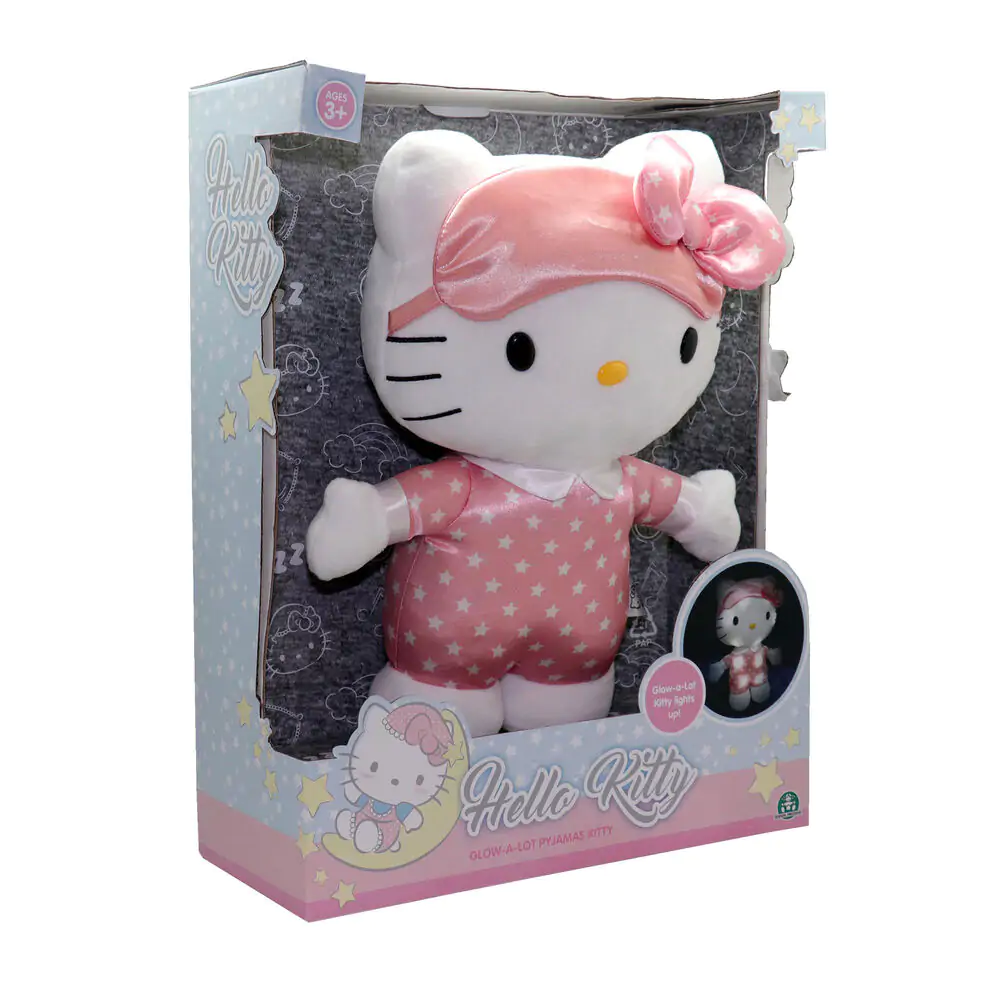 Hello Kitty Bright bedtime Plüschfigur 35cm Produktfoto