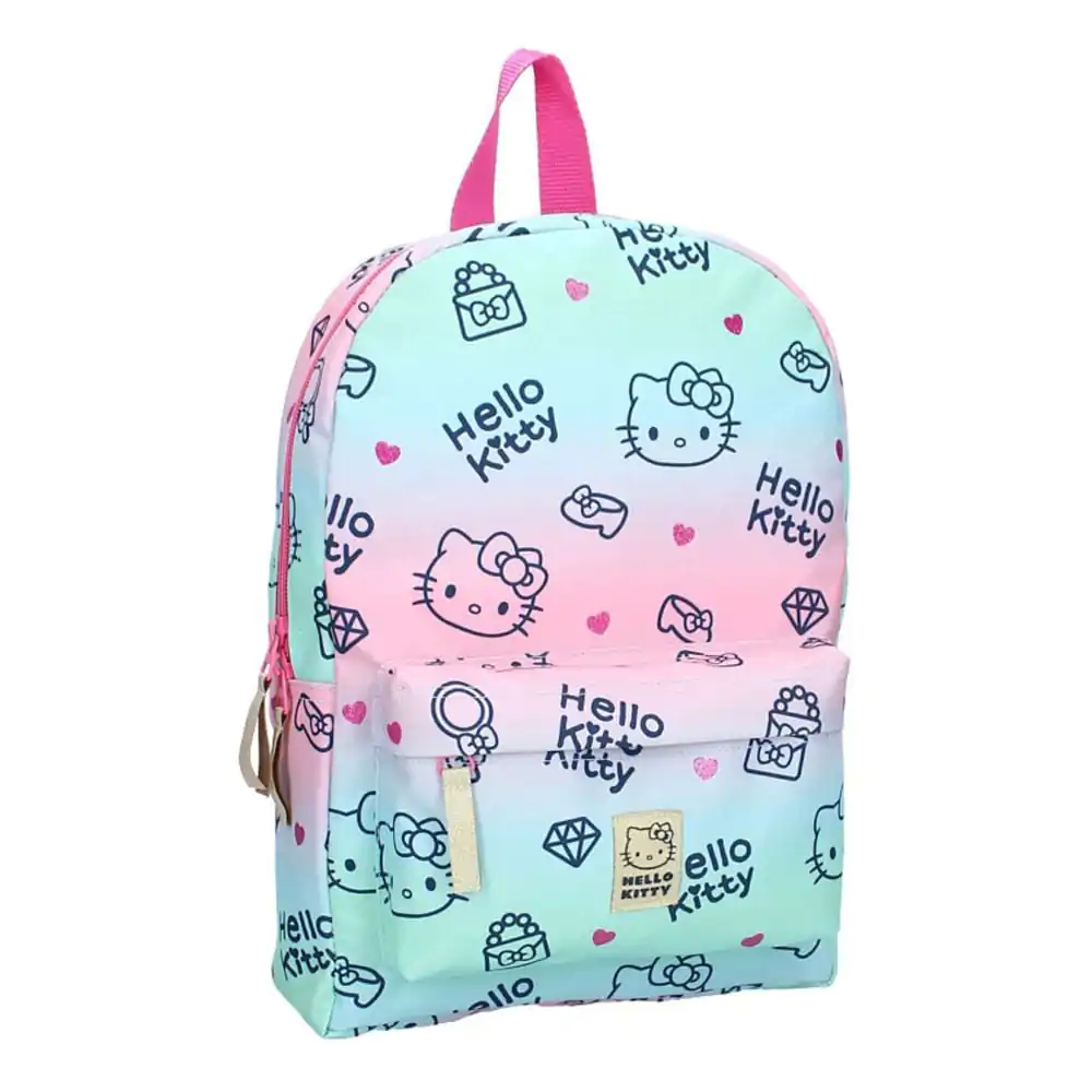 Hello Kitty Backpack Cheerful Logo 33 cm Produktfoto