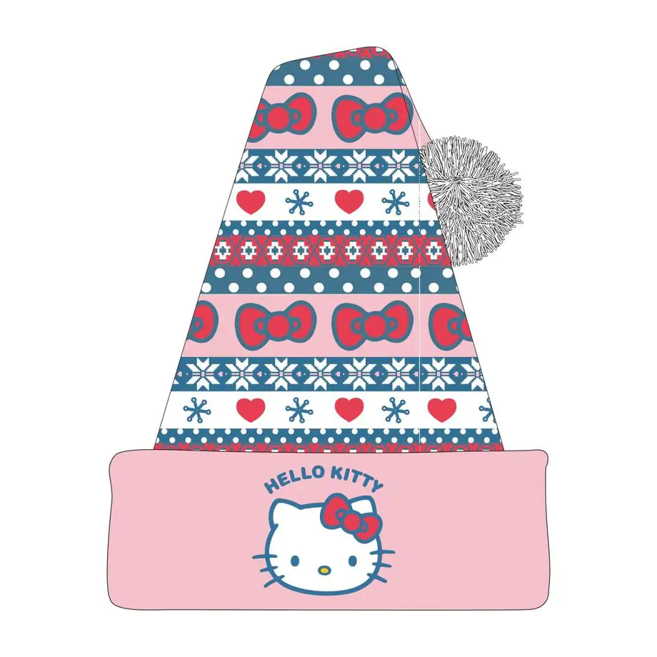 Hello Kitty Christmas Mütze Produktfoto