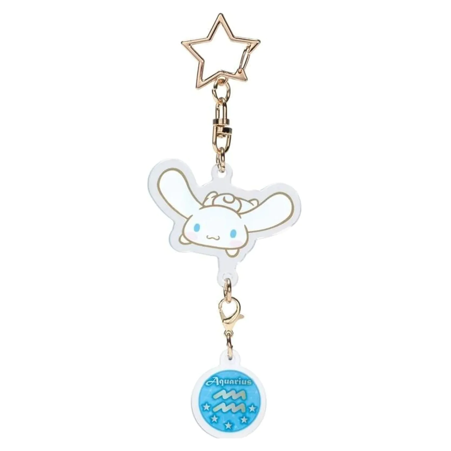 Hello Kitty Cinnamoroll Wassermann Astrologisches Symbol Schlüsselanhänger Produktfoto