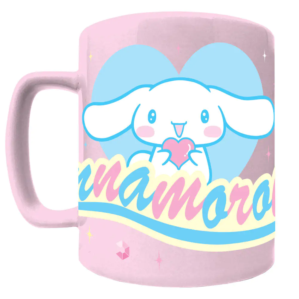 Hello Kitty Cinnamoroll Fuzzy Tasse 440ml Produktfoto