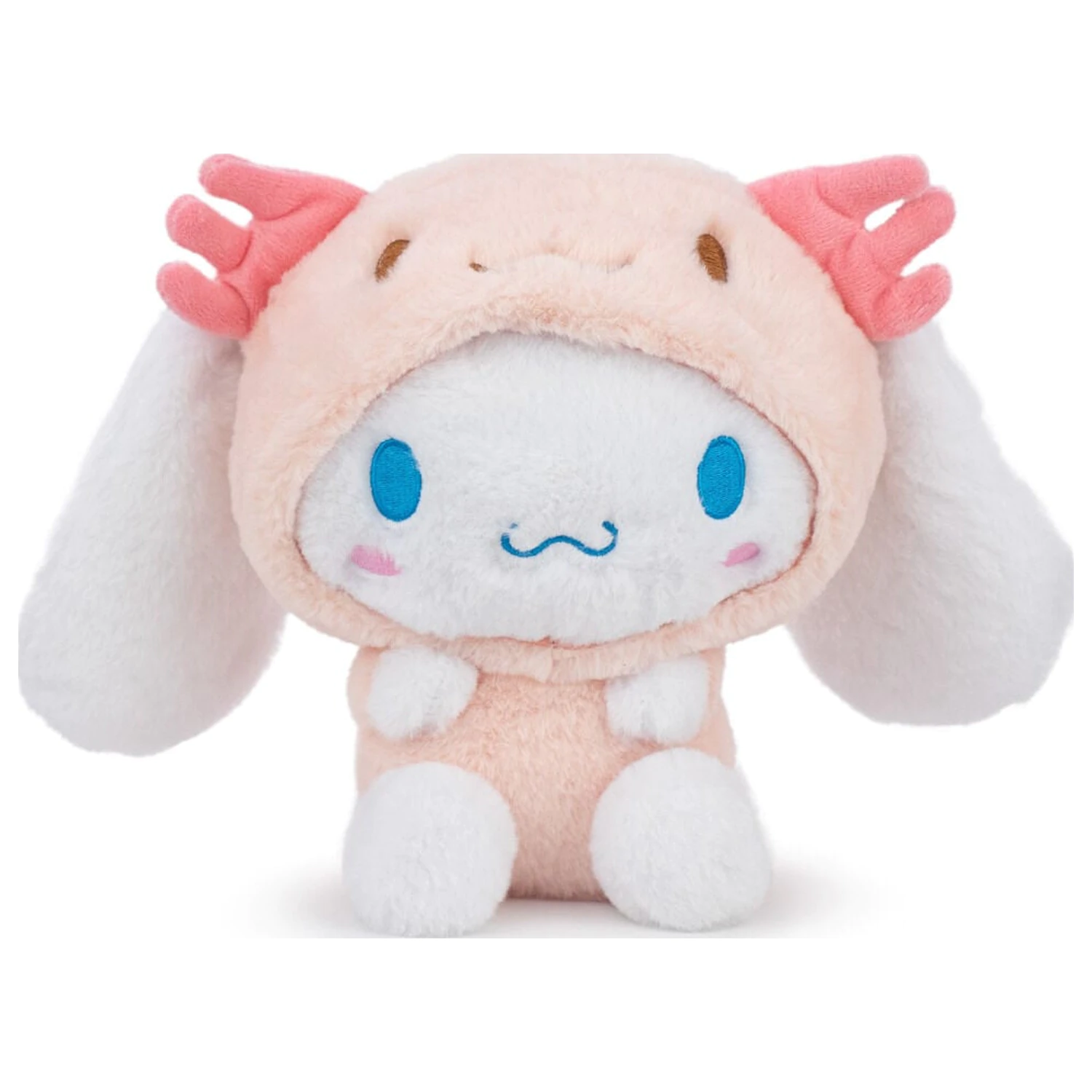 Hello Kitty Cinnamoroll Pink Axolotl Plüschtier 22cm Produktfoto