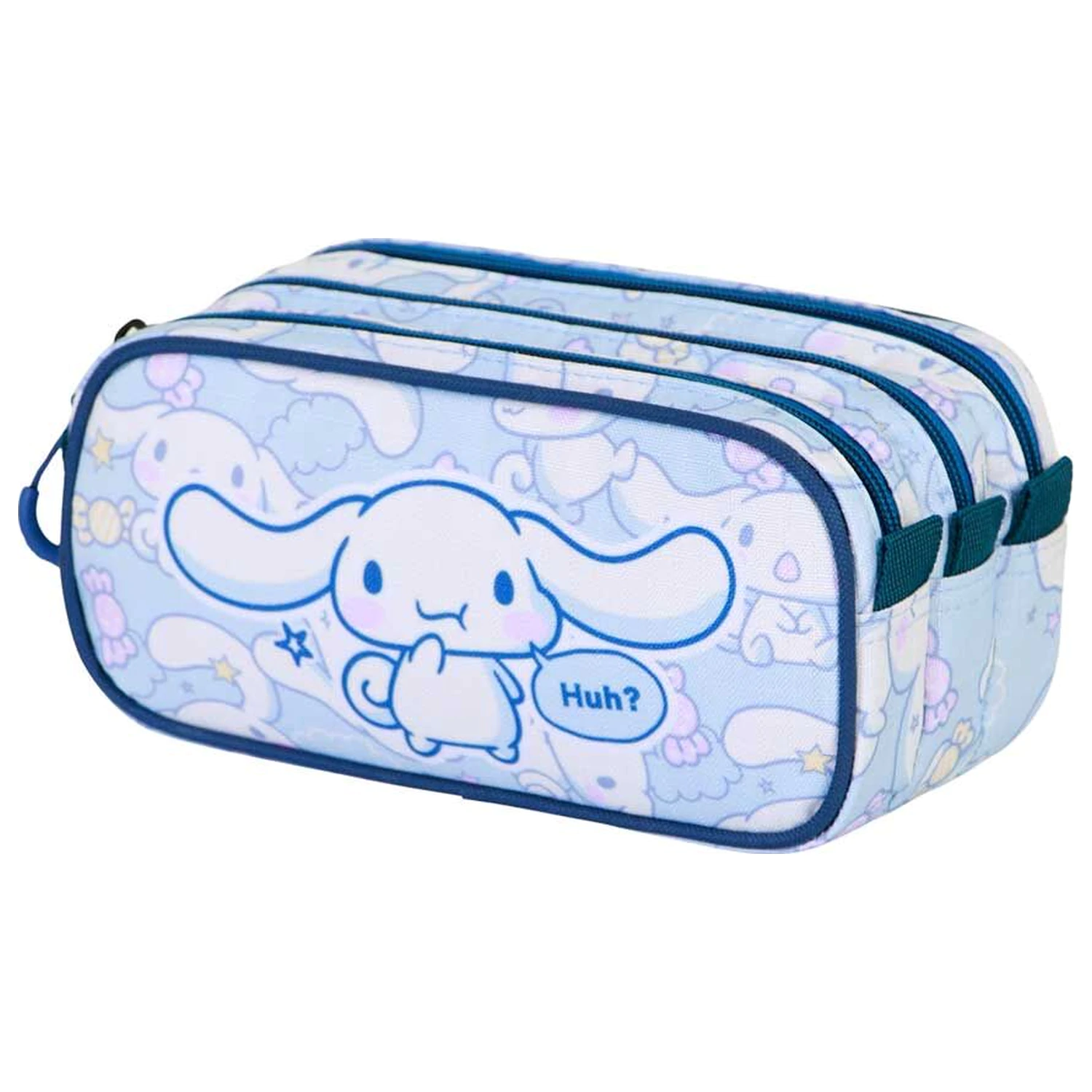 Hello Kitty Cinnamoroll dreifaches Federmäppchen Produktfoto