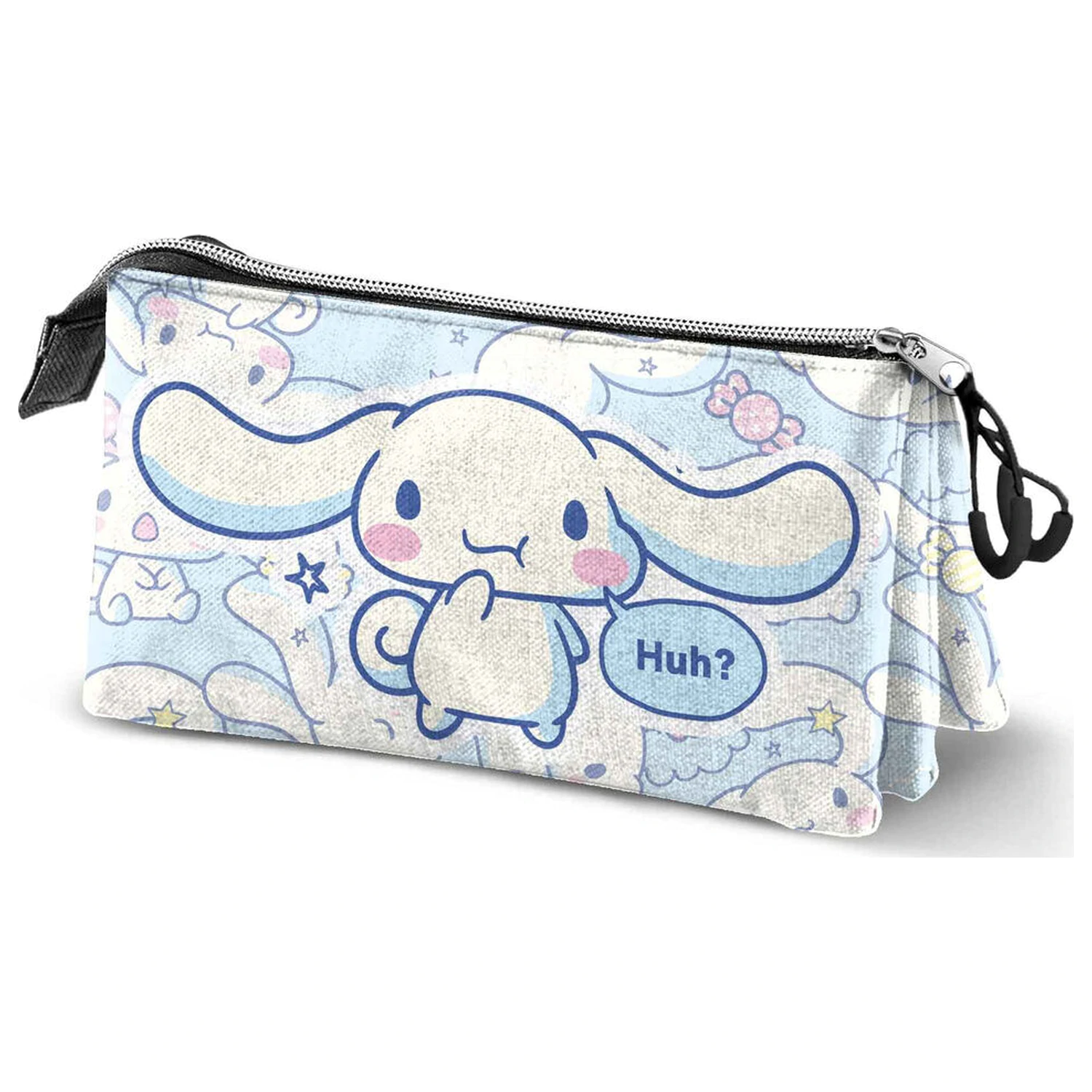 Hello Kitty Cinnamoroll dreifaches Federmäppchen Produktfoto