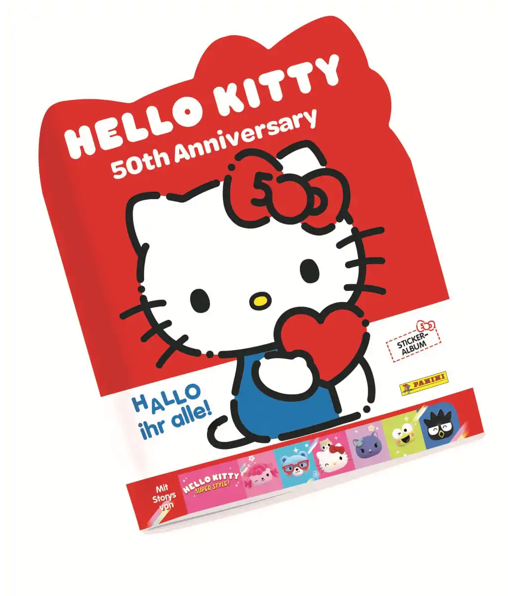 Hello Kitty Sticker Collection Album 50th Anniversary *Deutsche Version* termékfotó