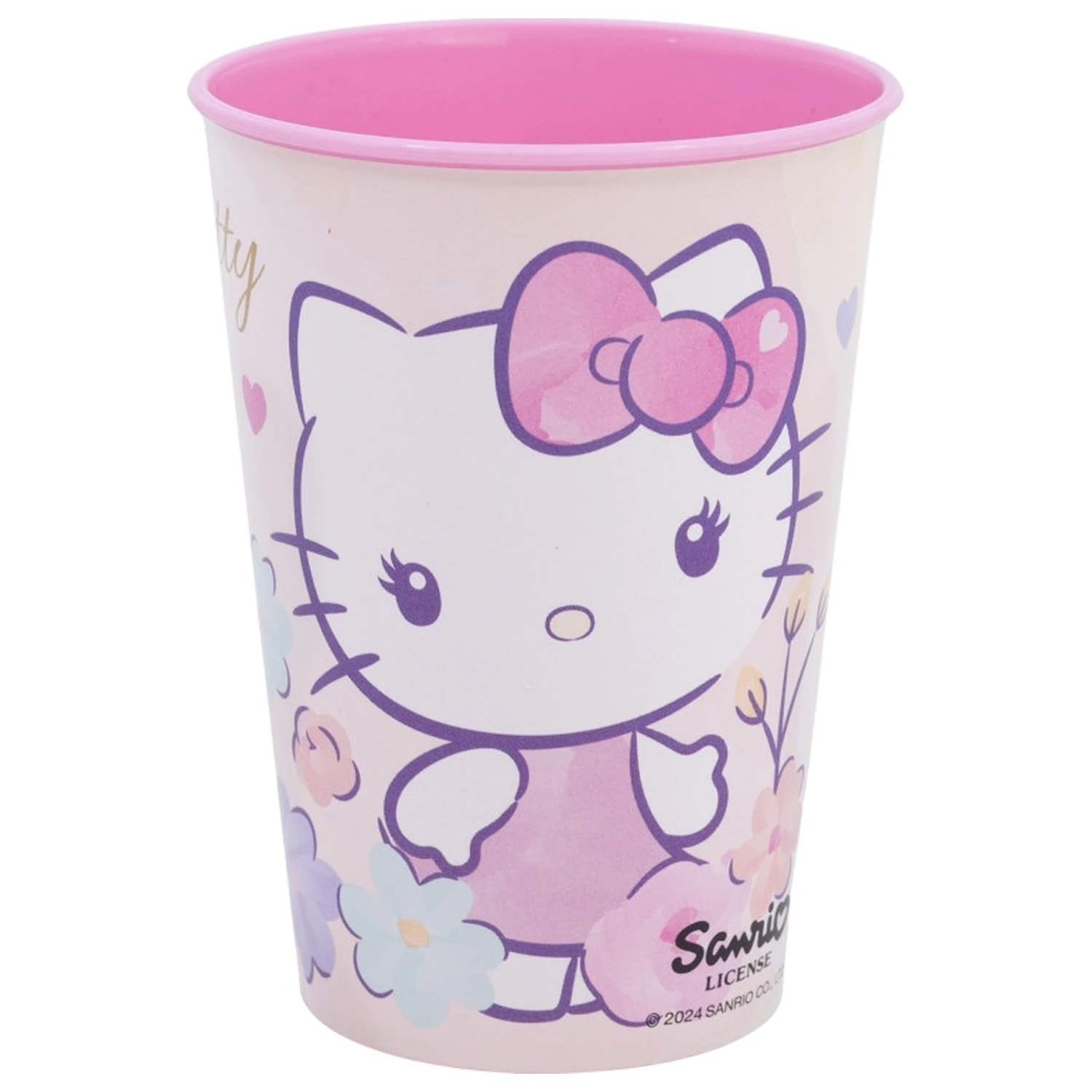 Hello Kitty Süßer Plastikbecher 260 ml Produktfoto