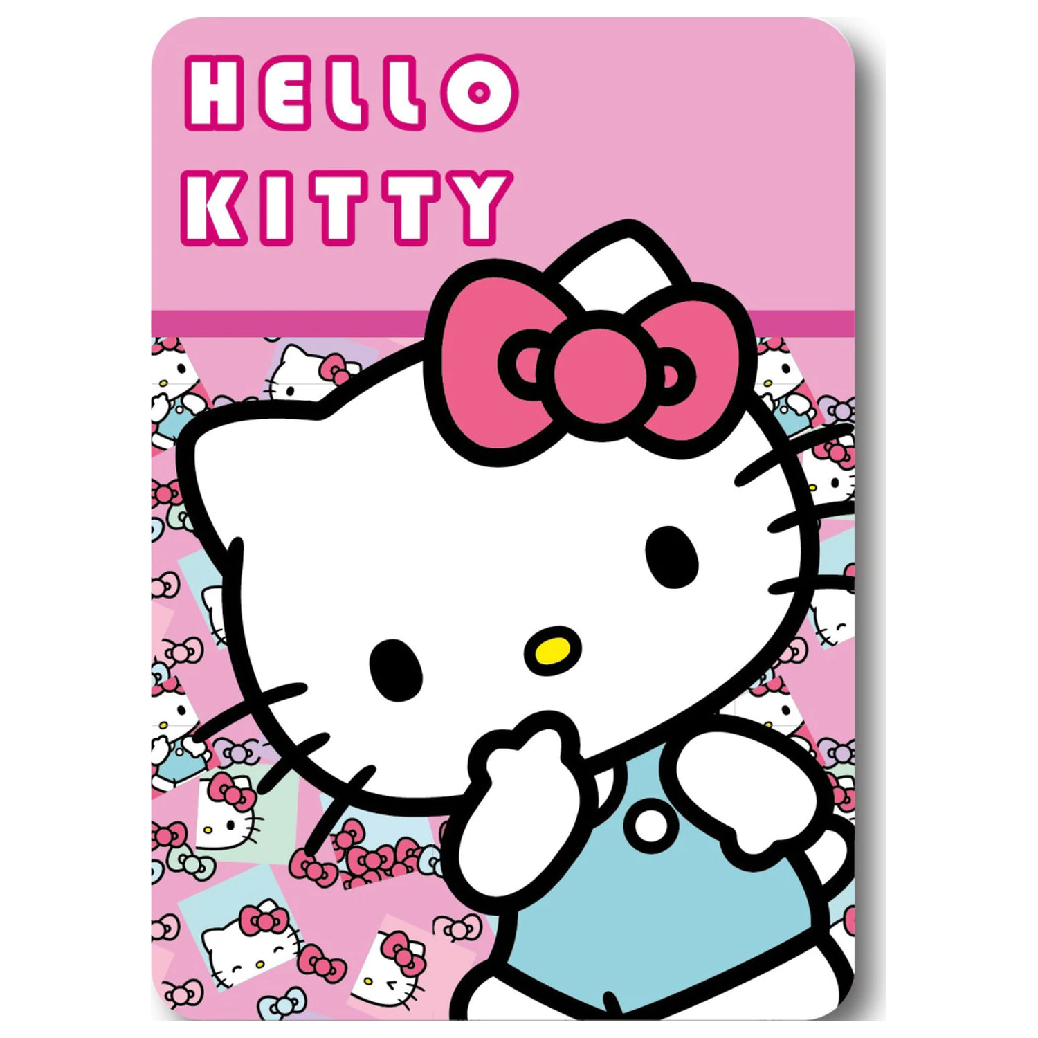 Hello Kitty Cutie Fleece Decke 100x140cm Produktfoto