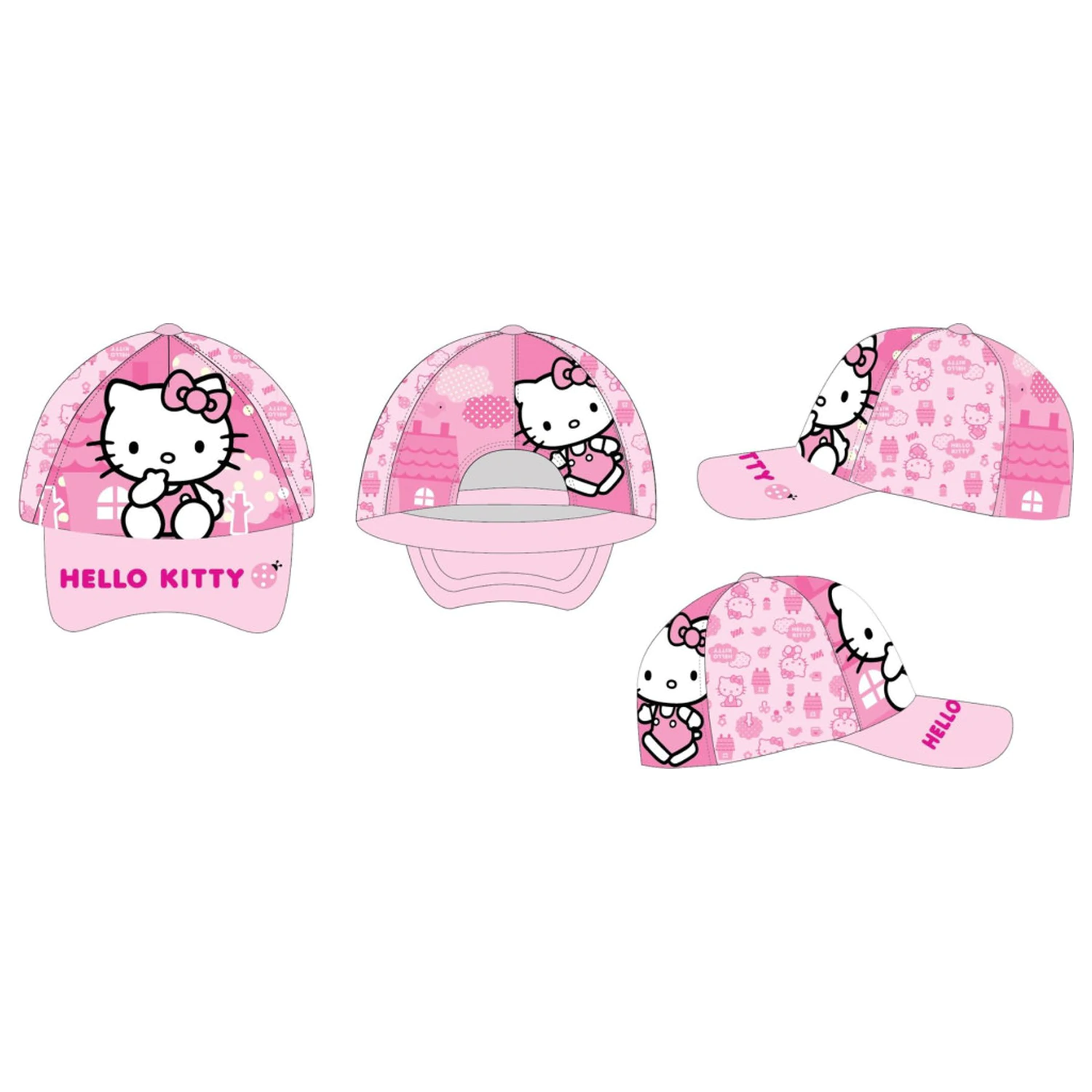 Hello Kitty Daydream Kinder Baseballkappe 53 cm Produktfoto