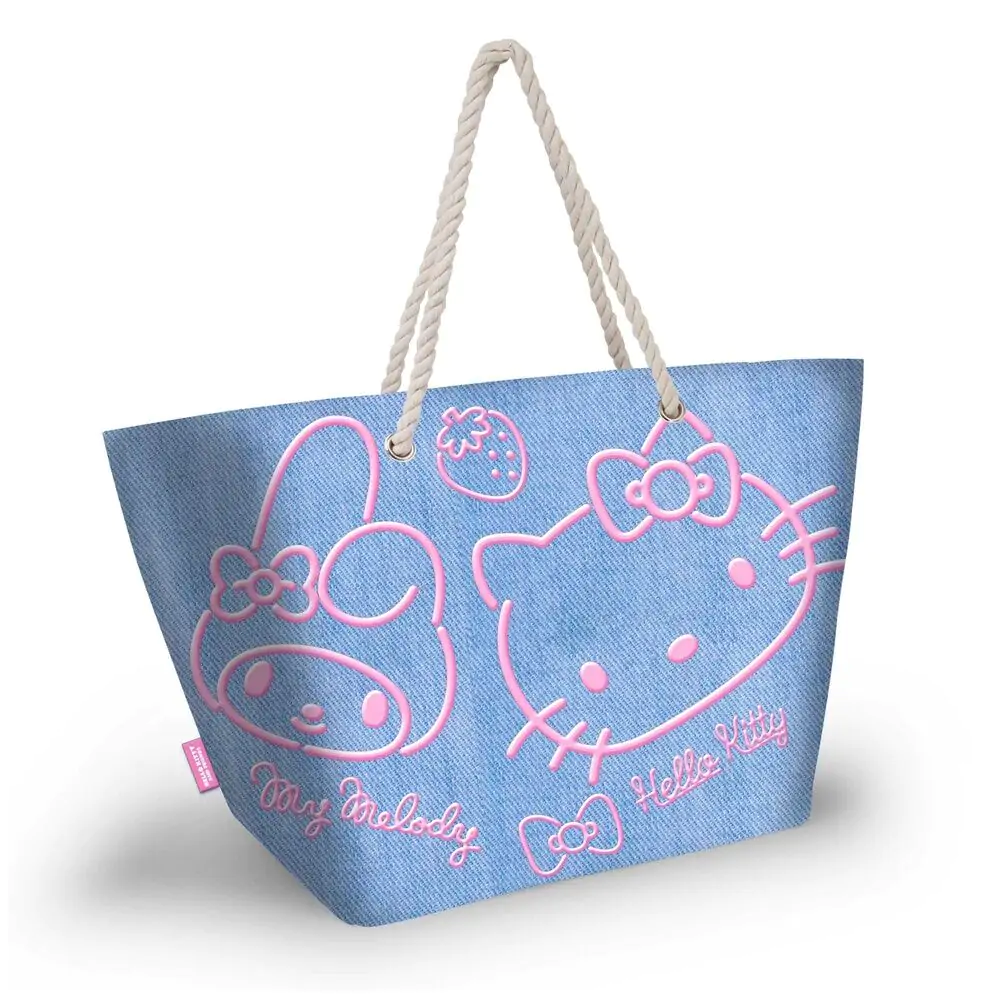 Hello Kitty Denim Strandtasche termékfotó