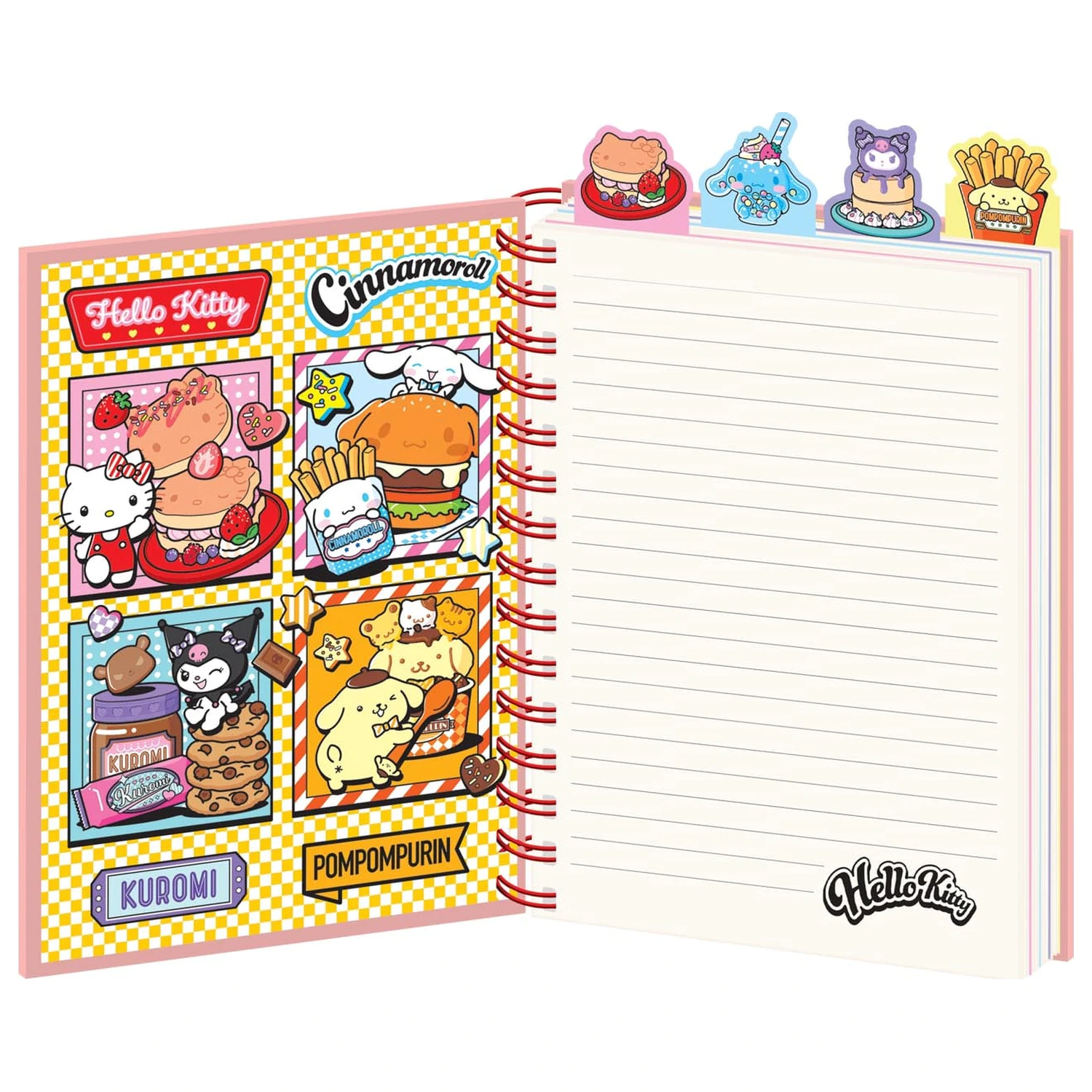 Hello Kitty Diner A5 Projekt Notizbuch Produktfoto