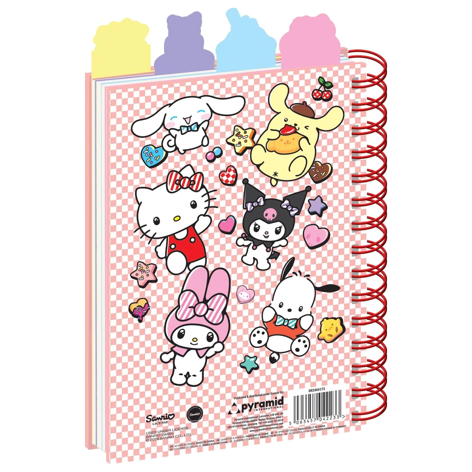 Hello Kitty Diner A5 Projekt Notizbuch Produktfoto