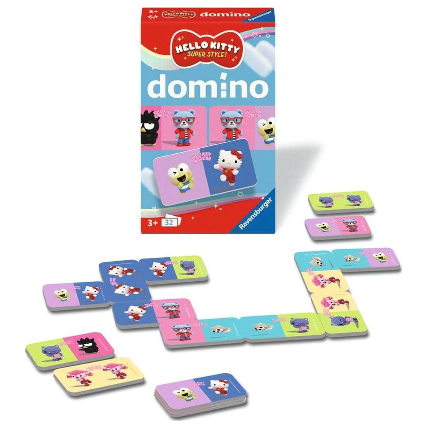 Hello Kitty Domino Spiel Produktfoto