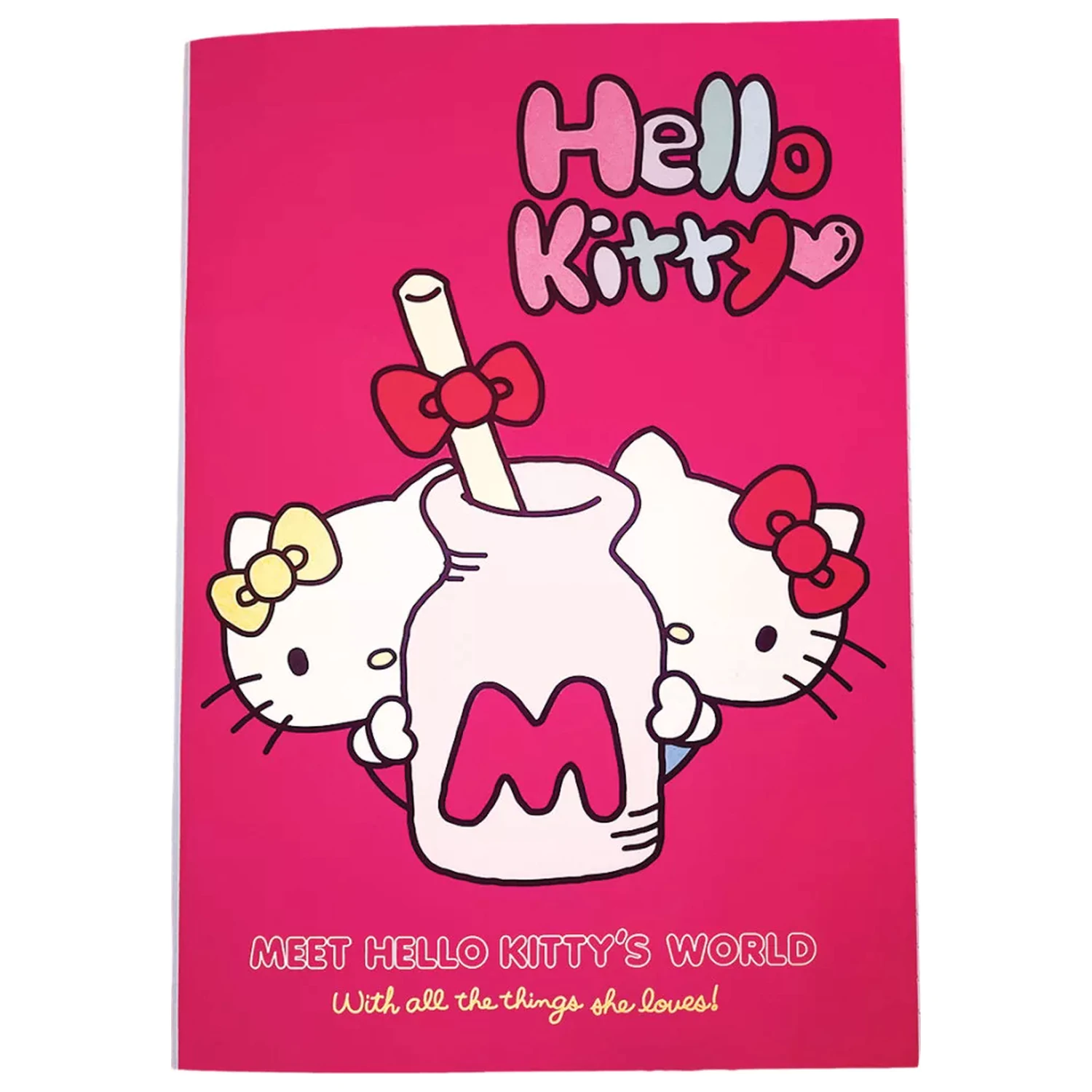 Hello Kitty Doppel B/5 liniertes Notizbuch 40 Seiten Produktfoto