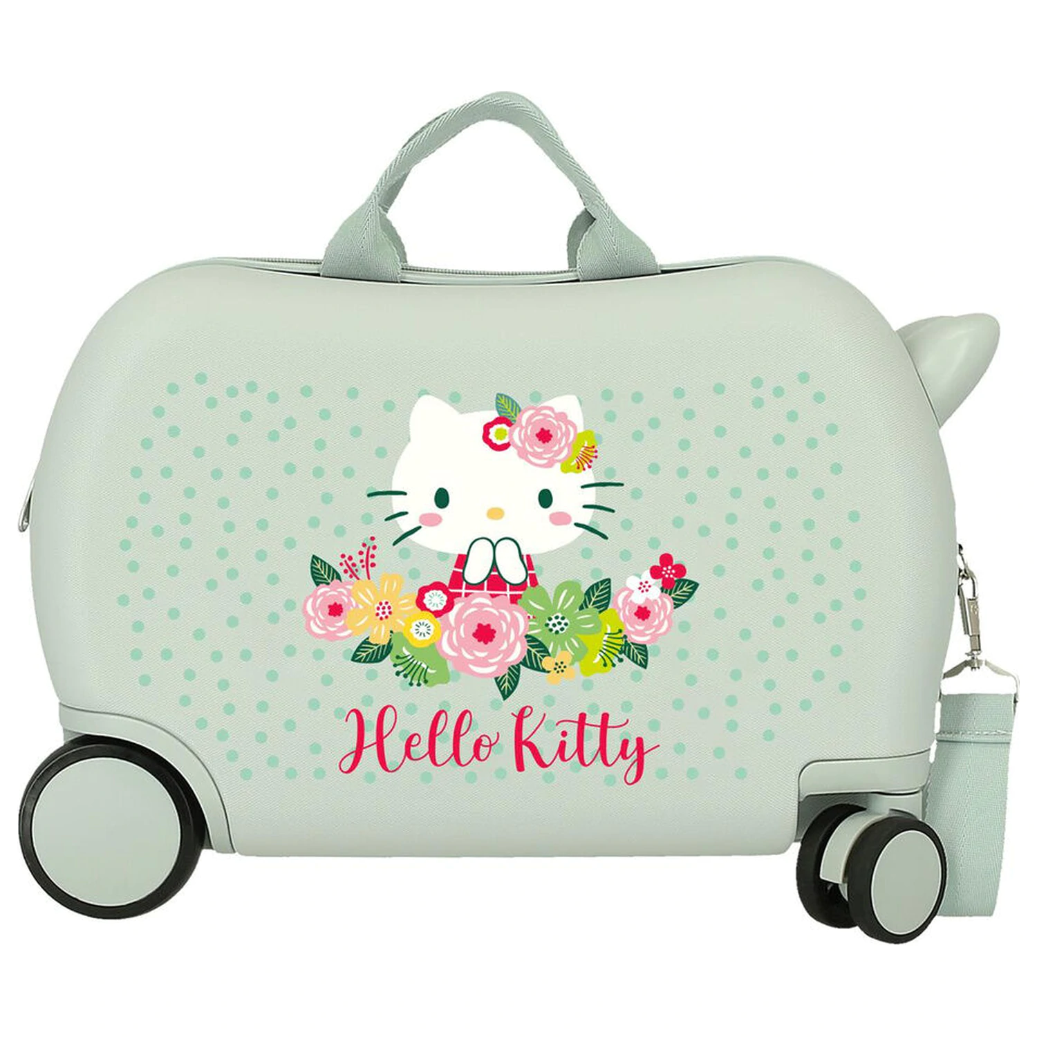 Hello Kitty Floral ABS Trolley-Koffer 45 cm Produktfoto