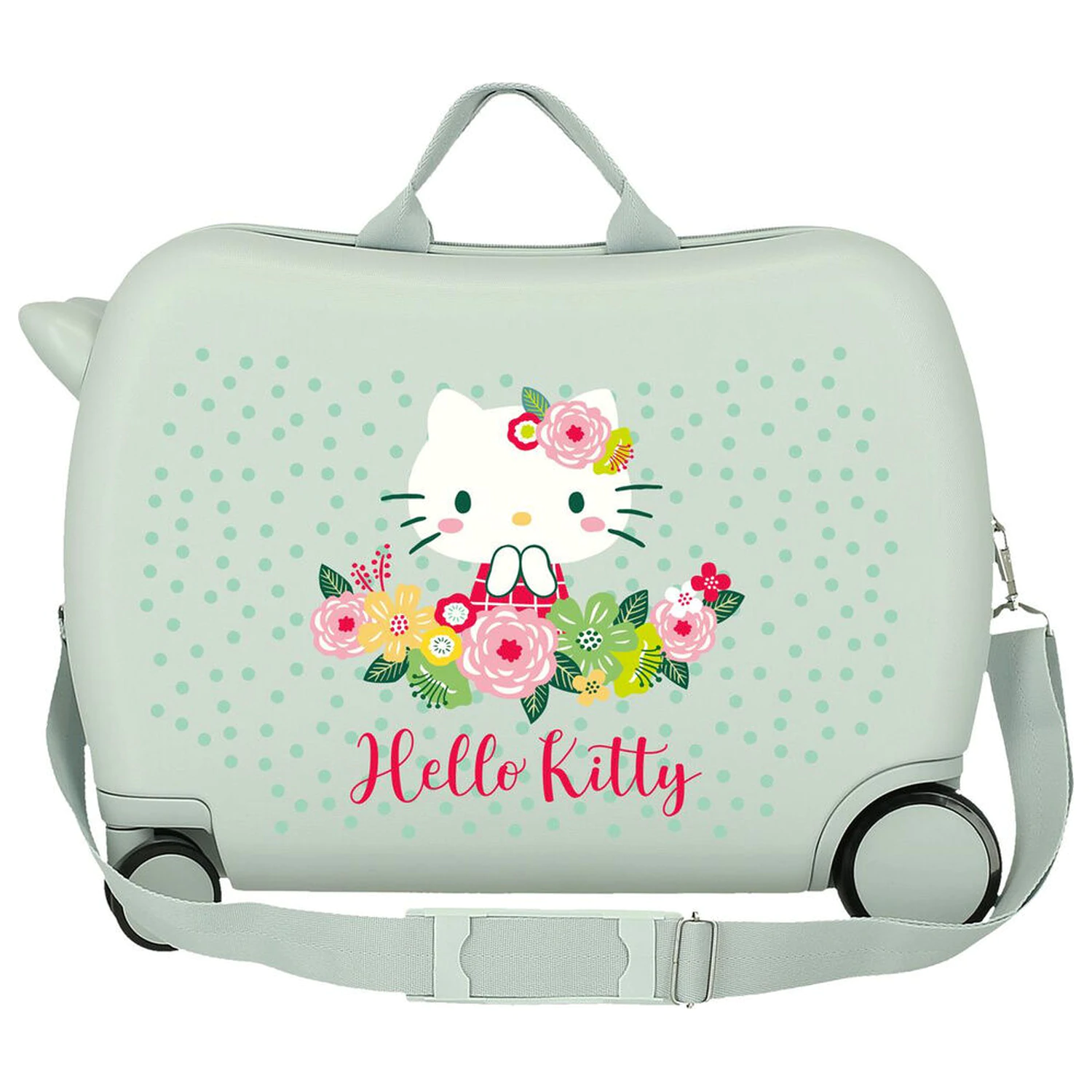 Hello Kitty Floral ABS Trolley Koffer 50cm Produktfoto