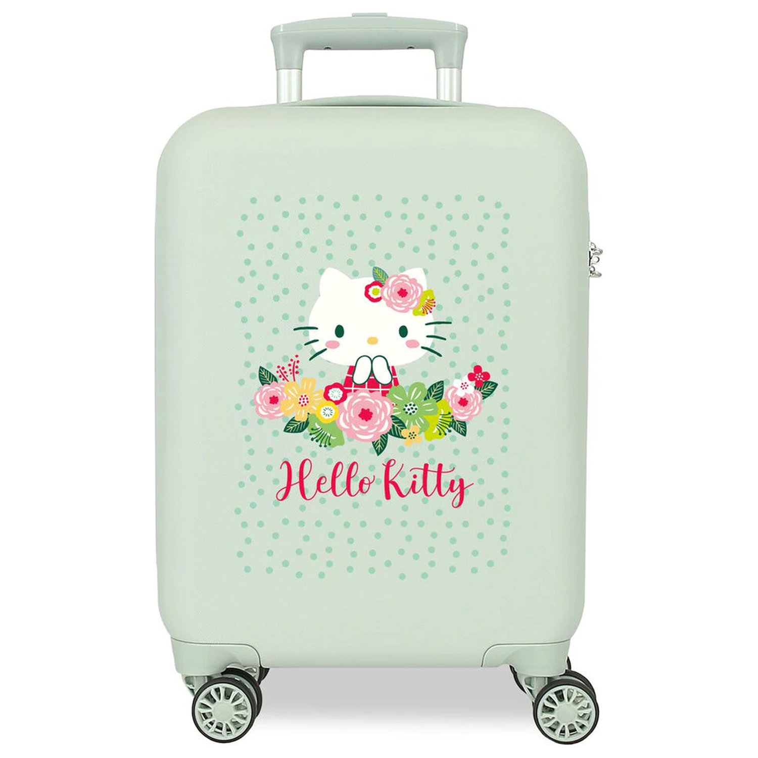 Hello Kitty Floral ABS Trolley-Koffer 50cm Produktfoto