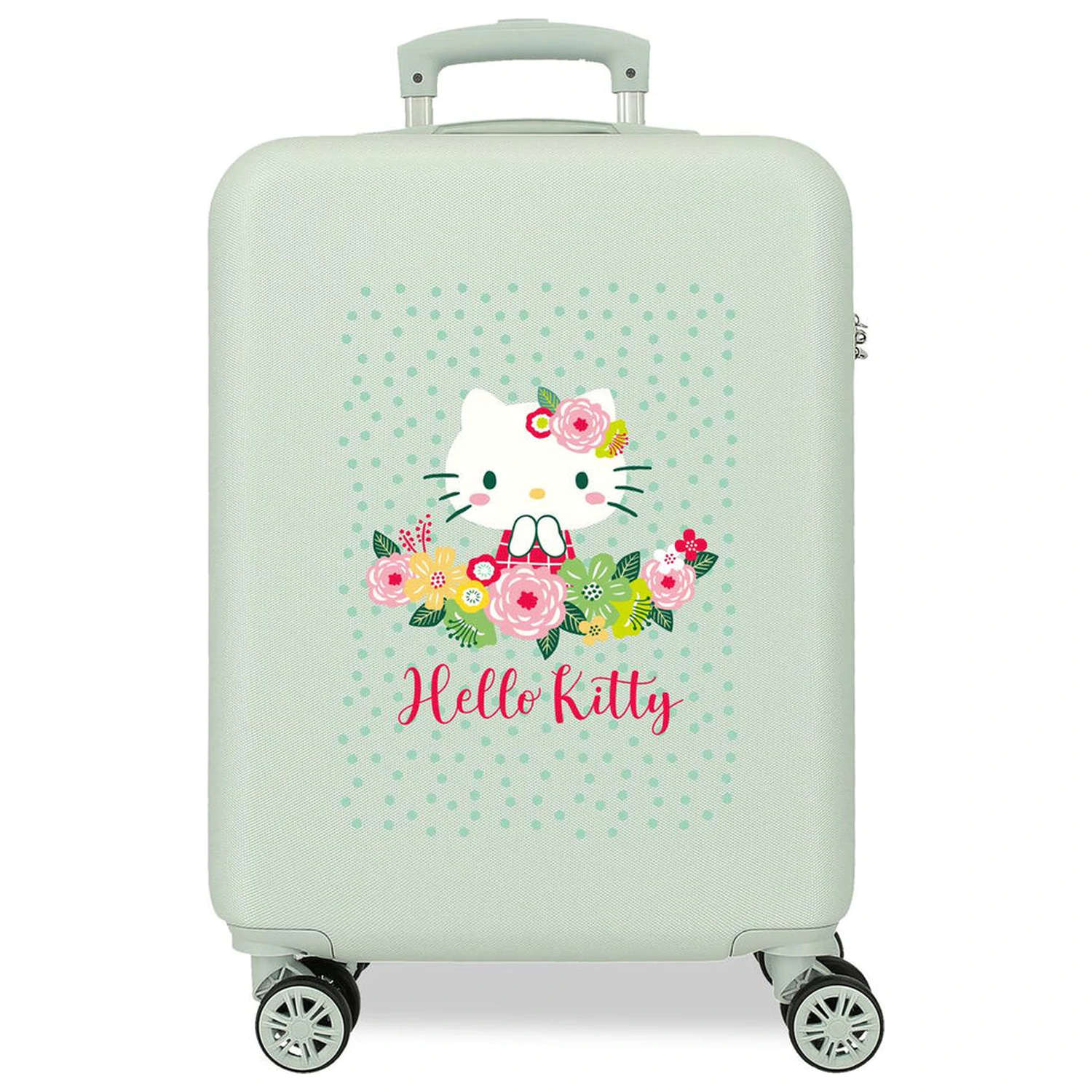 Hello Kitty Floral ABS Trolley-Koffer 55cm Produktfoto