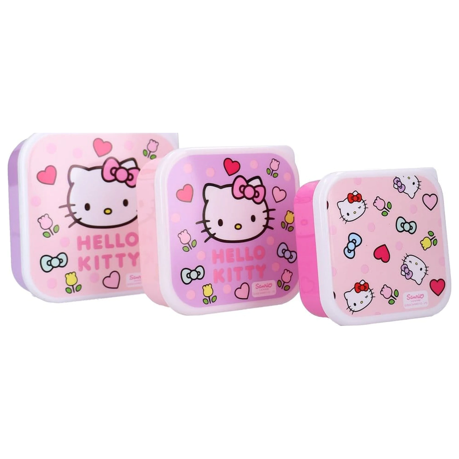 Hello Kitty Snackbox Set Fresh Bites 12 cm Produktfoto