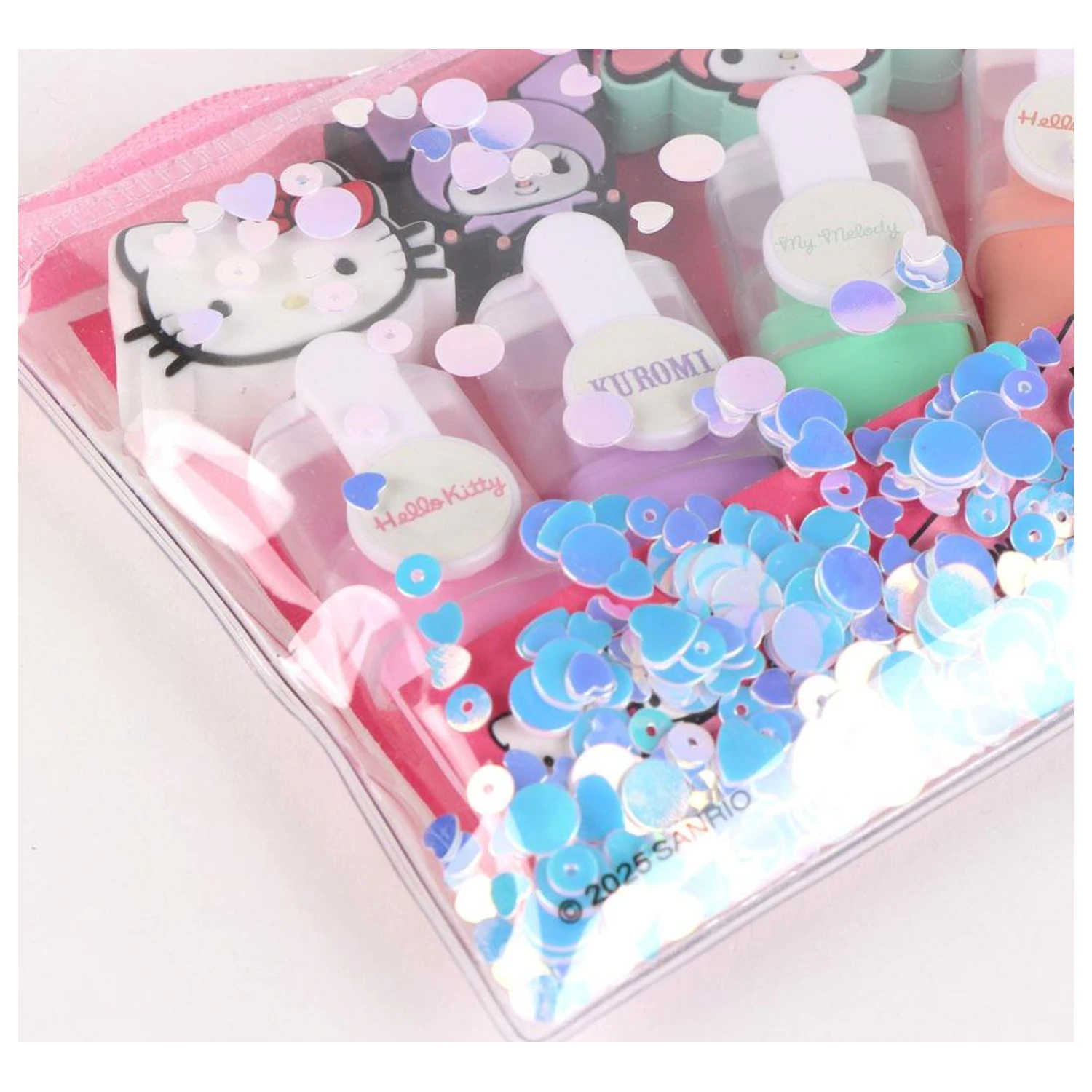 Hello Kitty & Friends 4er-Pack Mini Textmarker Head Produktfoto