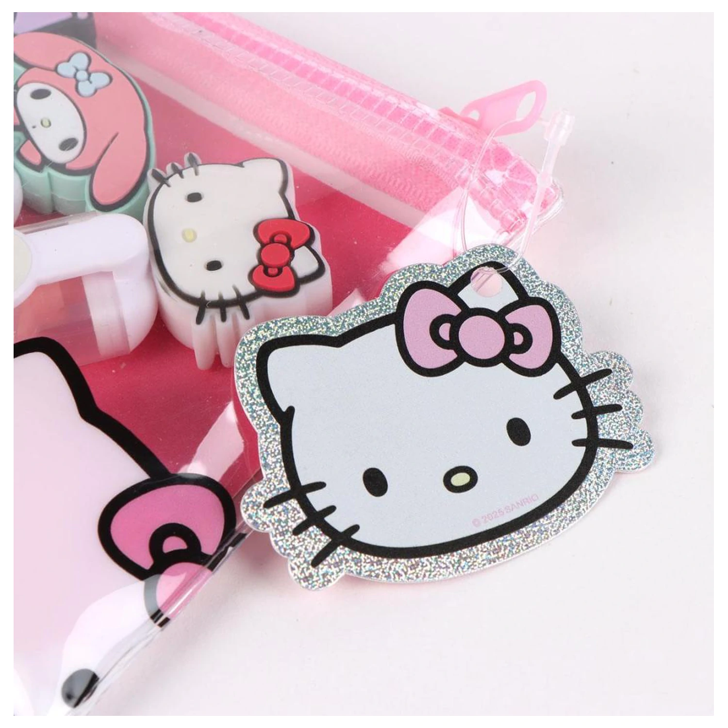 Hello Kitty & Friends 4er-Pack Mini Textmarker Head Produktfoto