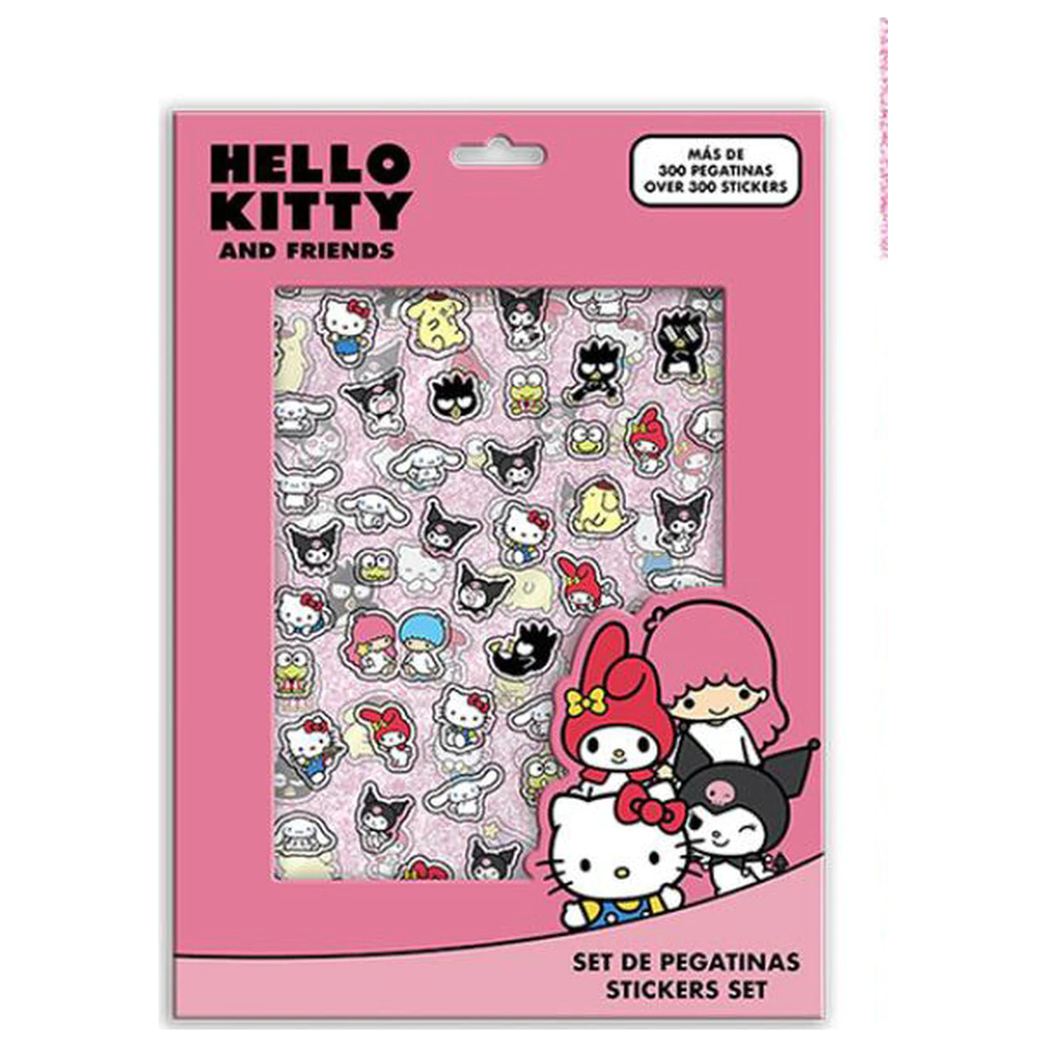 Hello Kitty Friends Sticker Set 300 Stück Produktfoto